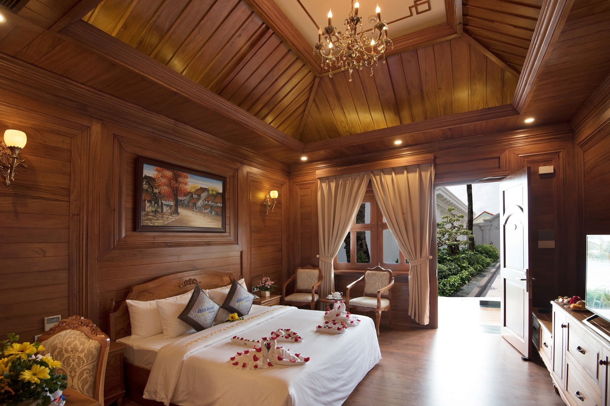 Luxury, Bungalow, King Bed, Thien Thanh Resort 4/8