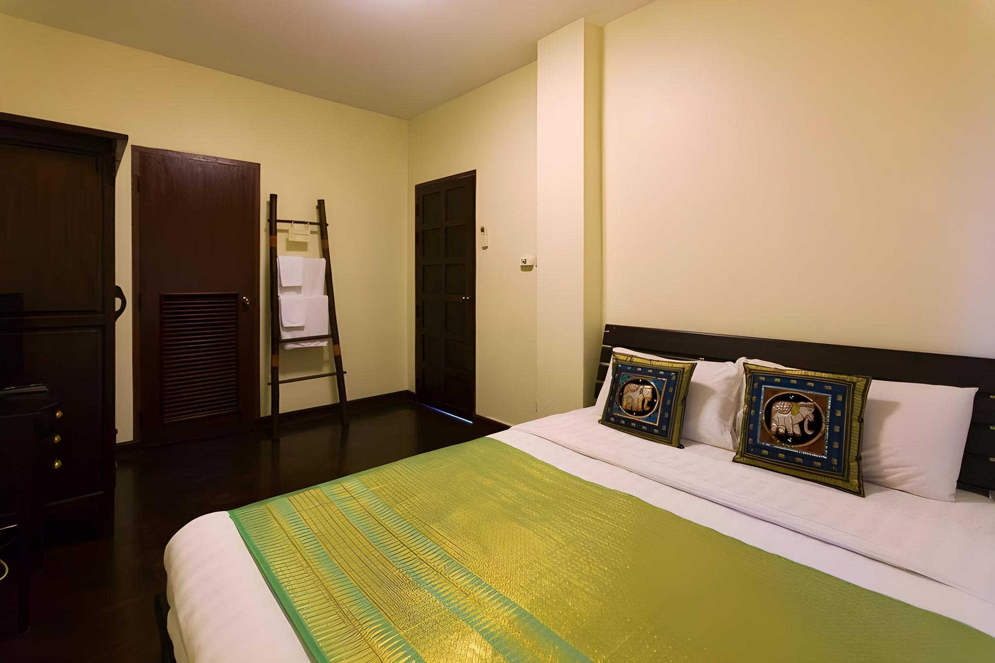 جناح عائلي بثلاثة أسرّة بغرفتي نوم، Villa San Pee-Seua 3/4