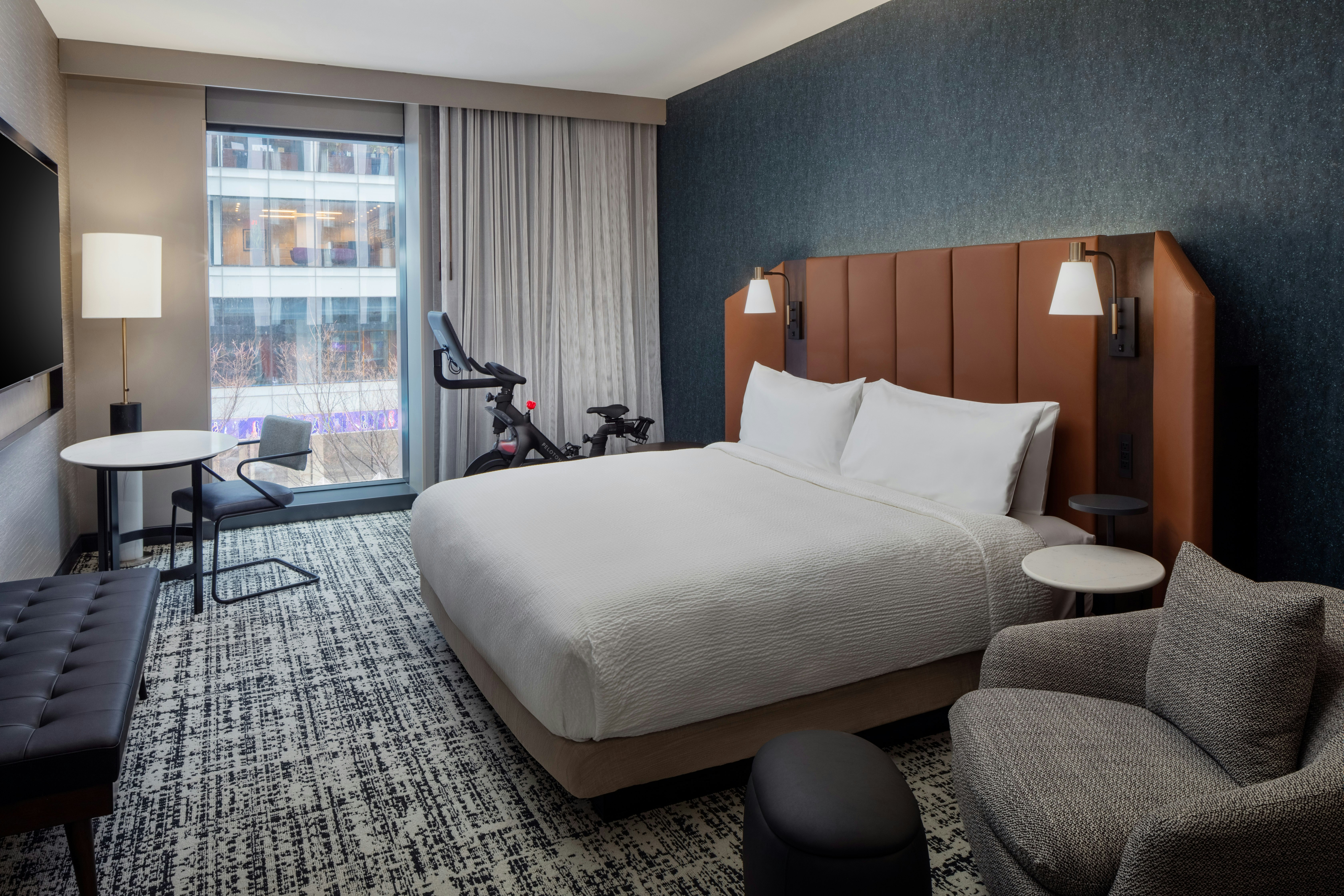 ROOM, KING BED, PELOTON, ACCESSIBLE