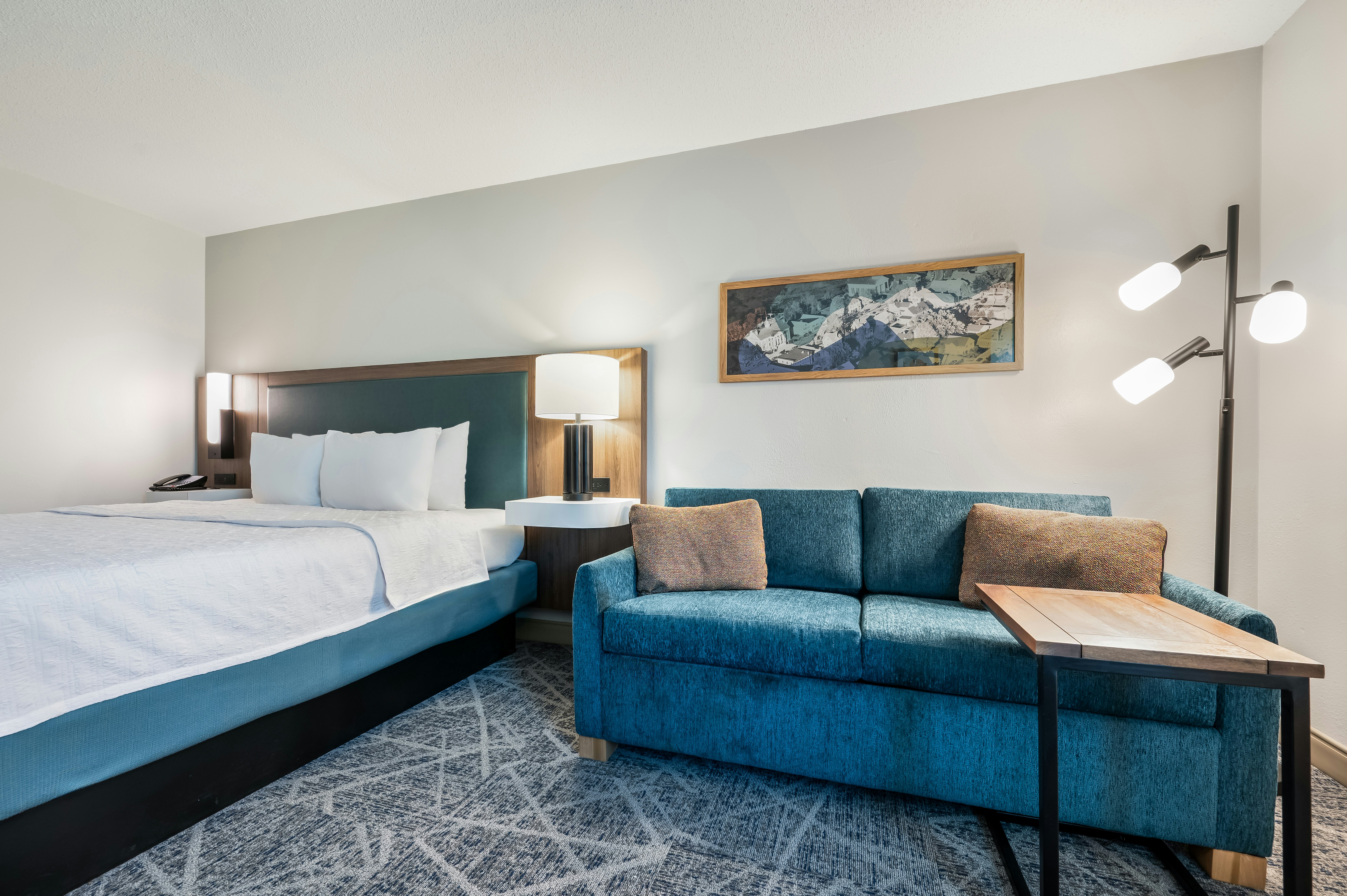 Room, King Bed, Sofa, Accessible