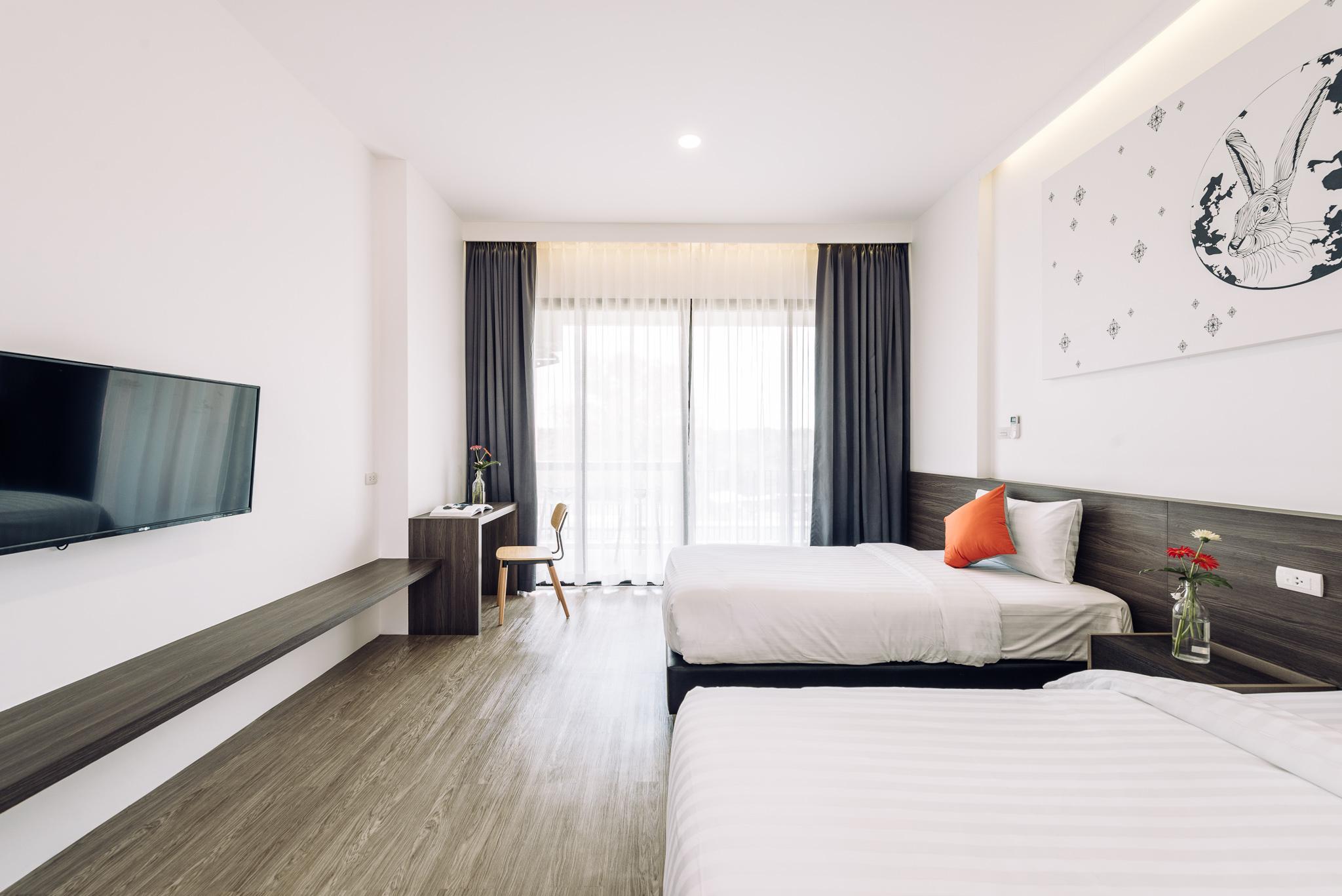 Garden, Deluxe, Twin Beds