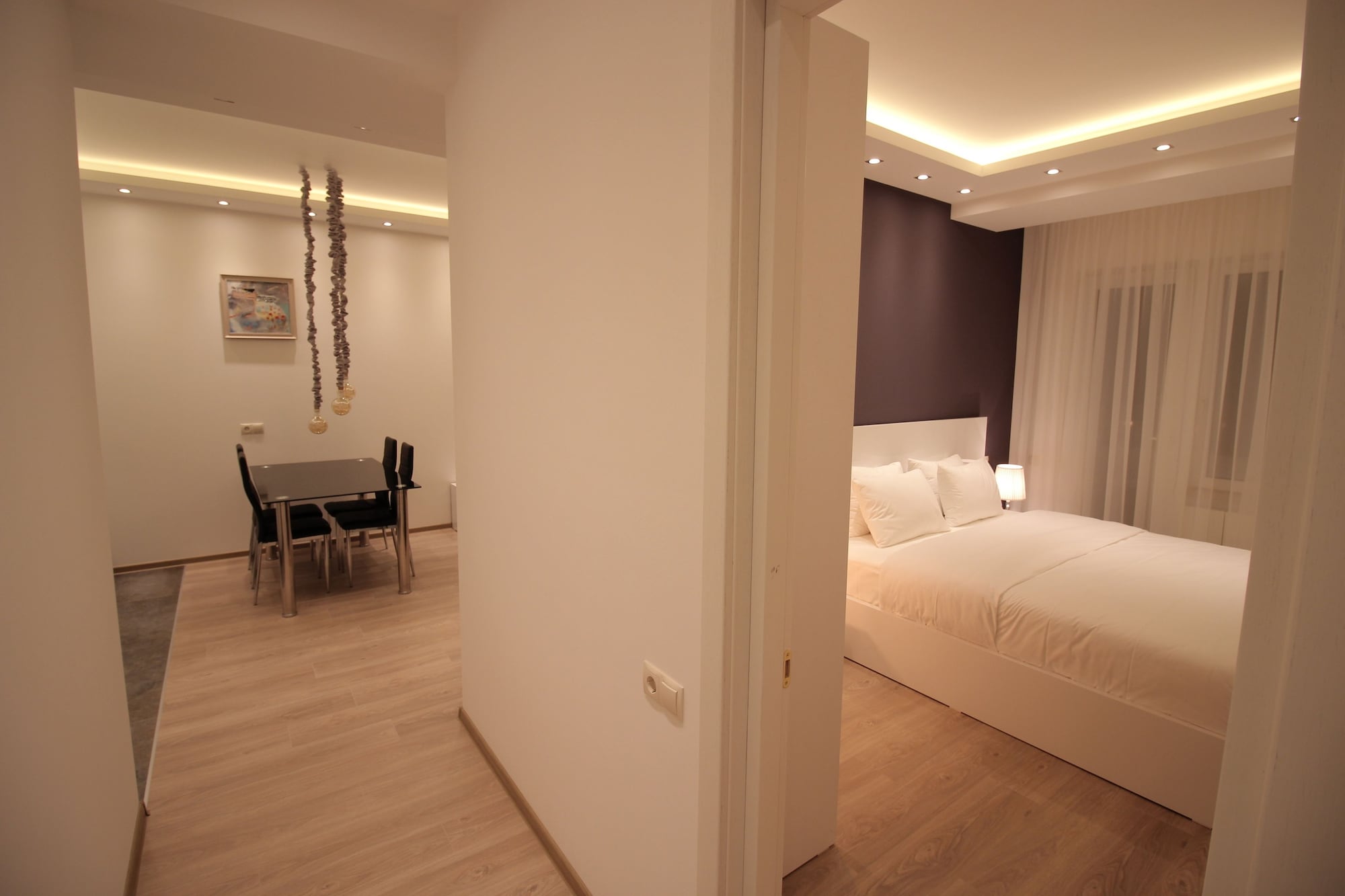 شقة سوبيريور بسرير كينج وسرير كوين بشرفة مع أريكة، Maxela Apartments 9/10