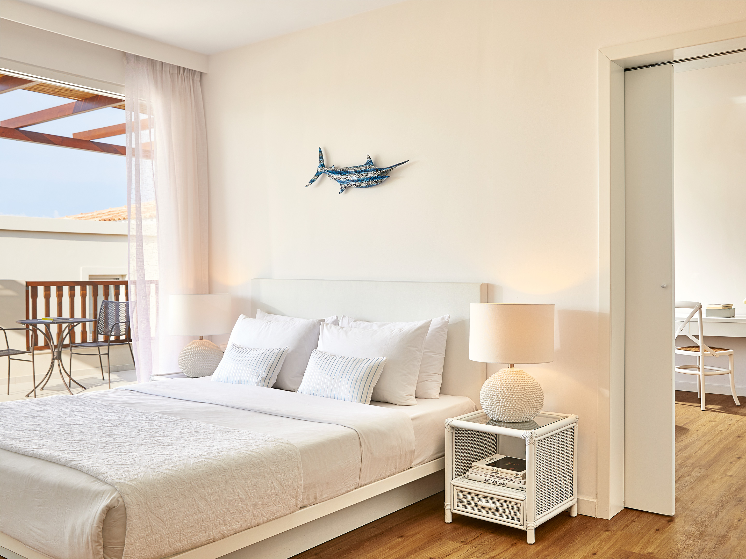 Marina, Family Suite, Superior, House, Garden View