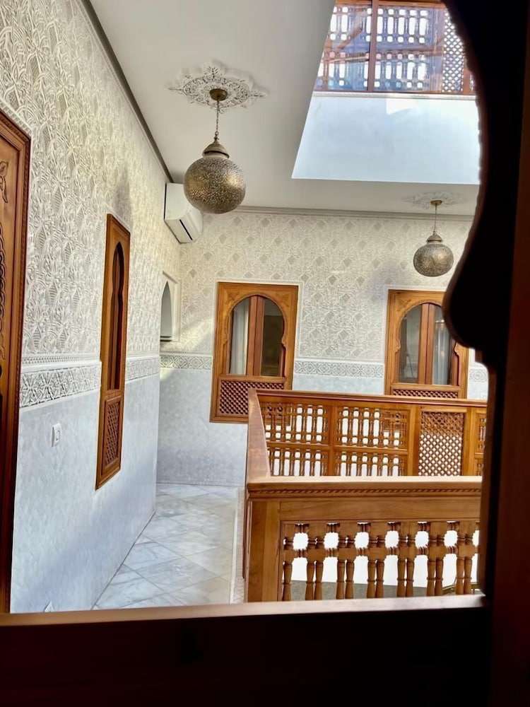 Lobby at Riad Dar Salima, MARRAKECH