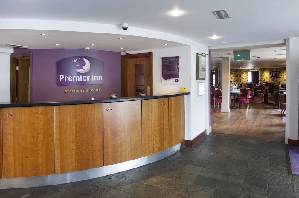 Lobby at Premier Inn Leeds City Centre (Elland Road), LEEDS - UK