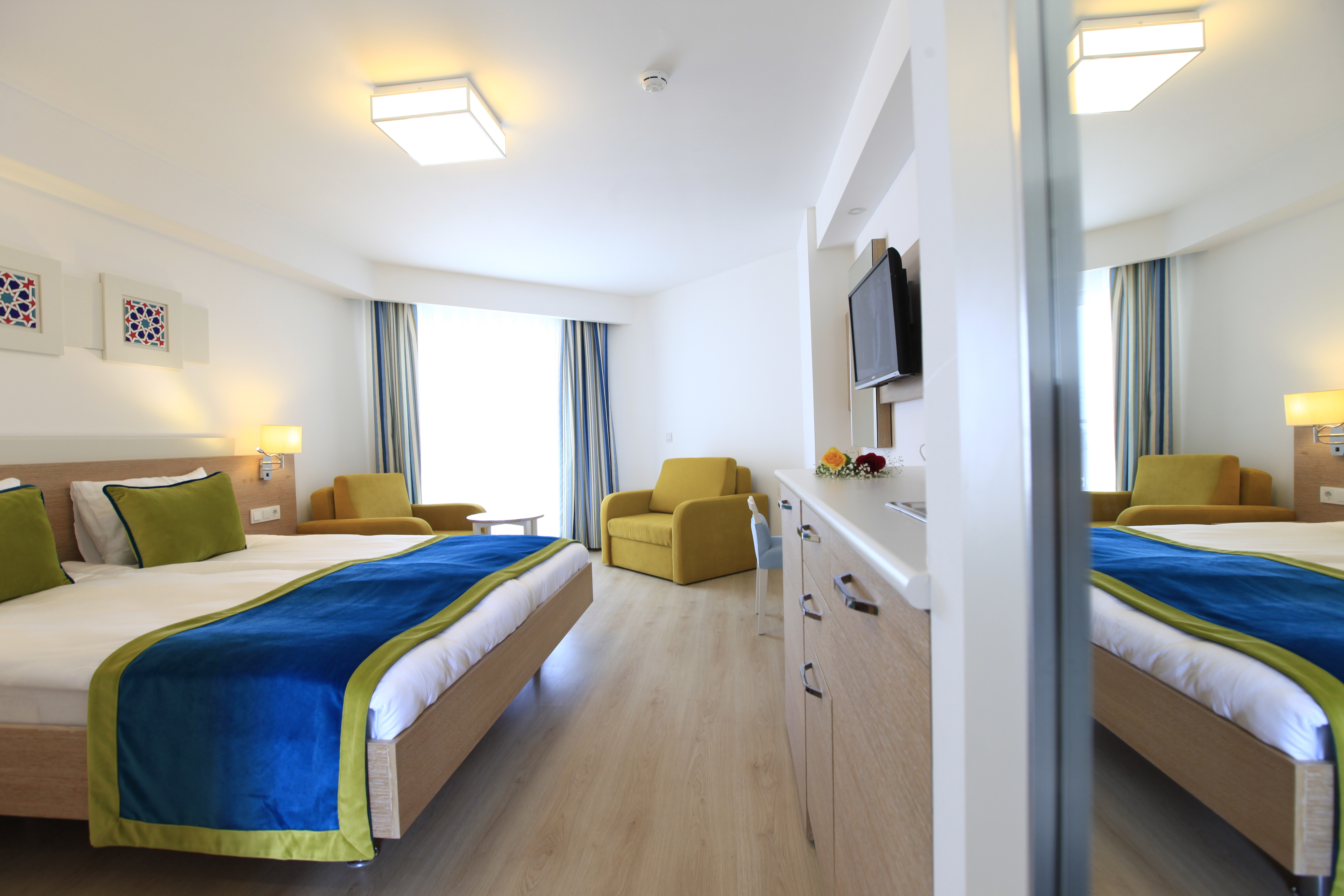 Room, Double Bed, Land View