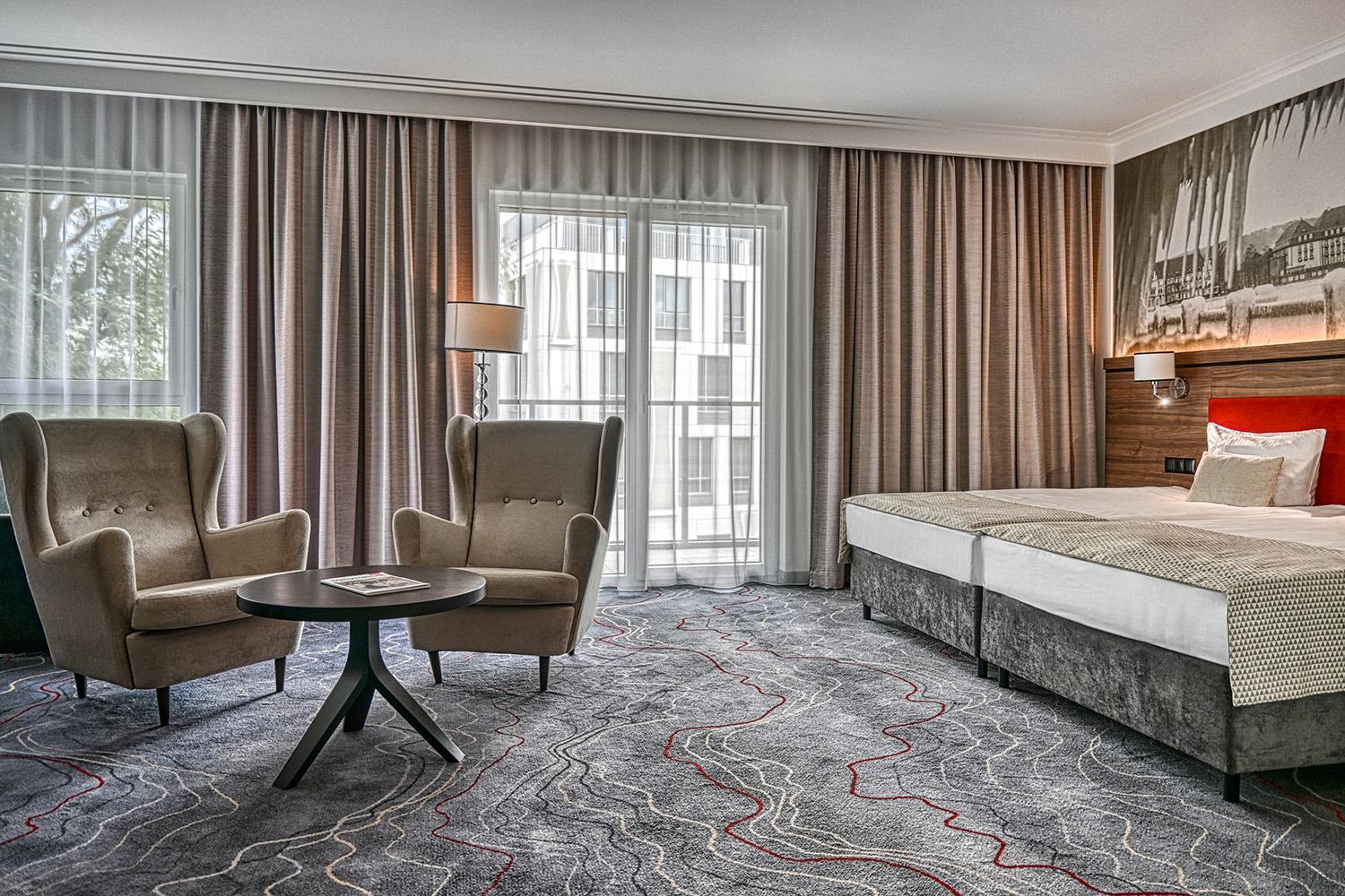 Deluxe, Double or Twin Bed, Balcony