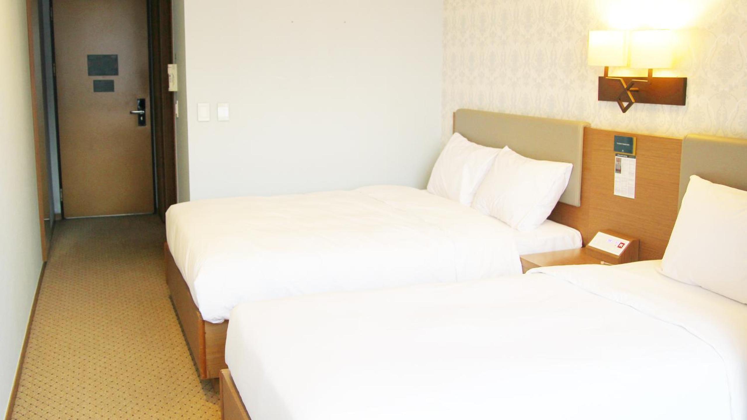 غرفة ديلوكس بسريرين منفصلين، Mohenic Hotel Seoul Myeongdong 3/10