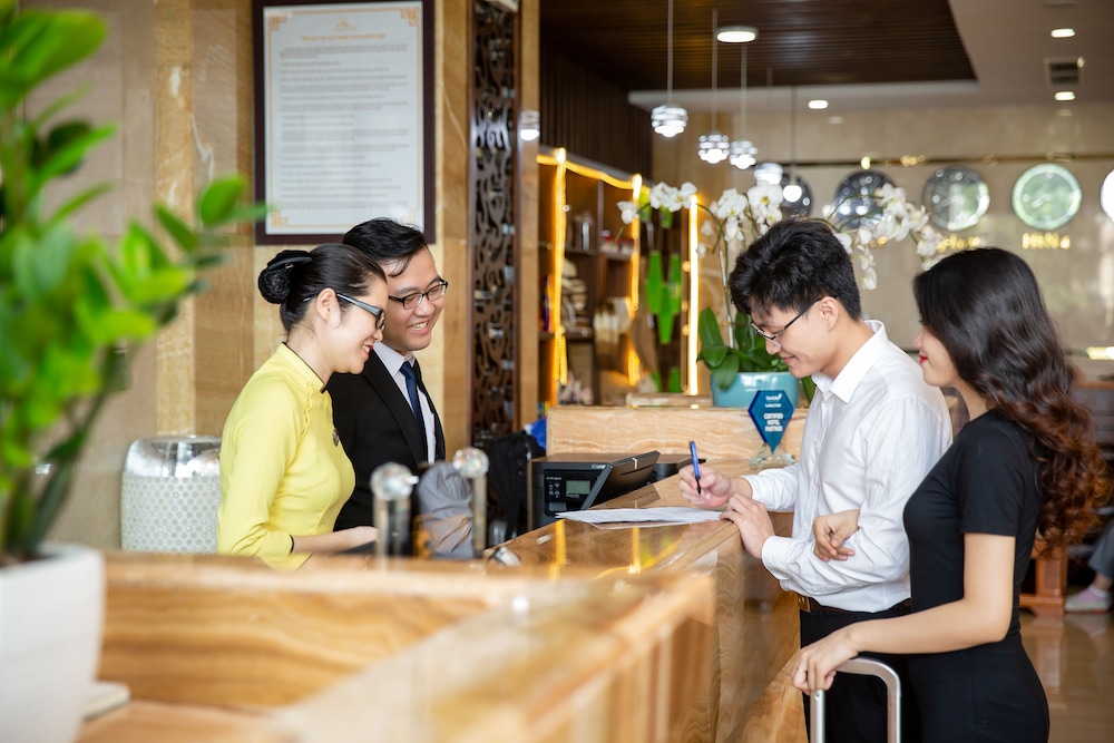 Lobby at Luxtery Hotel, DA NANG