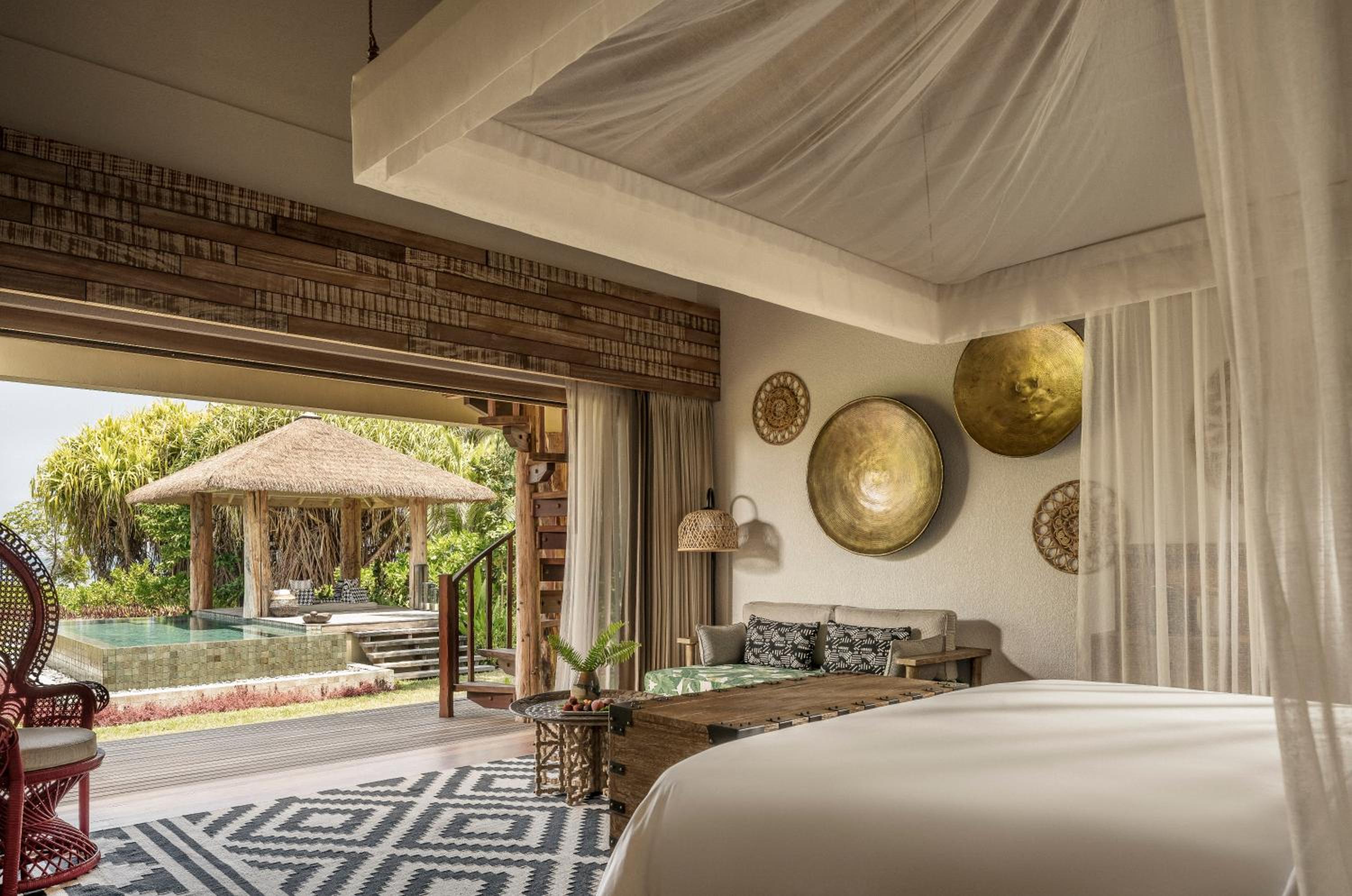 Pool, Villa, King Bed, Sunset View