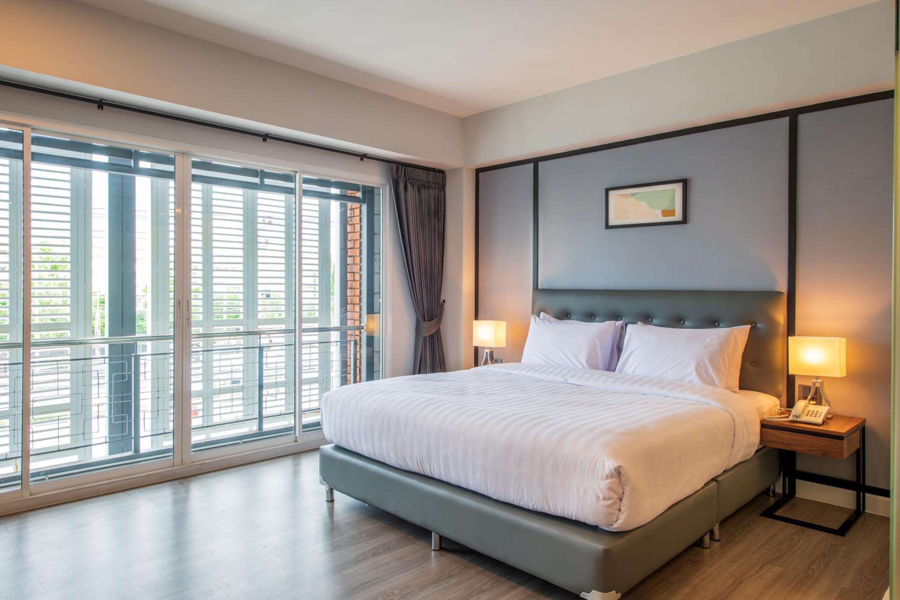 غرفة ديلوكس بسرير مزدوج، Mayson Place Hotel 3/8