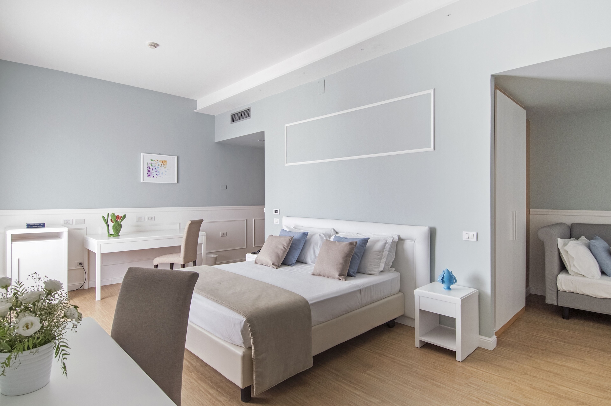 غرفة كلاسيكية ثلاثية بثلاثة أسرّة، Regiohotel Manfredi 5/8