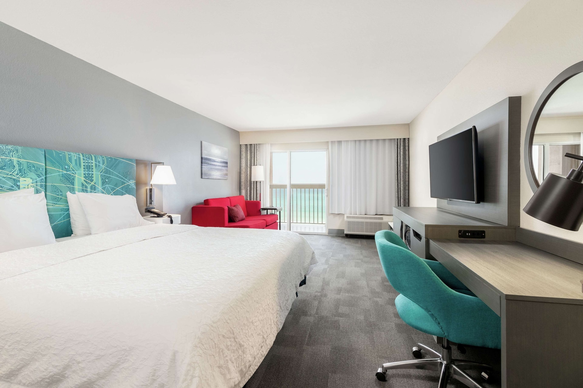 Room, King Bed, Ocean Front, Balcony
