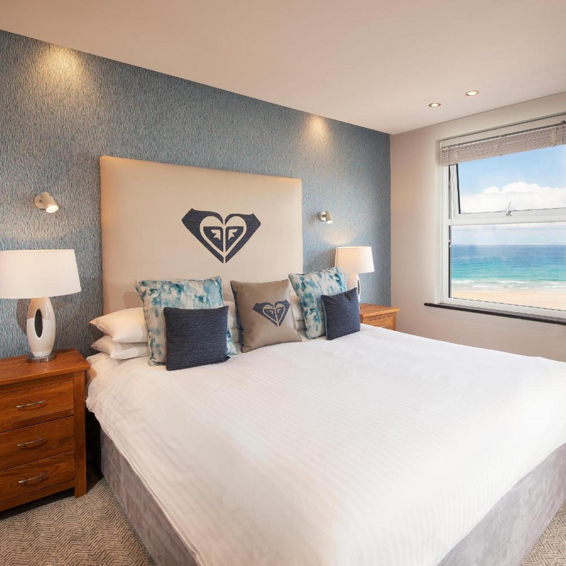 Deluxe, Double Bed, Sea View