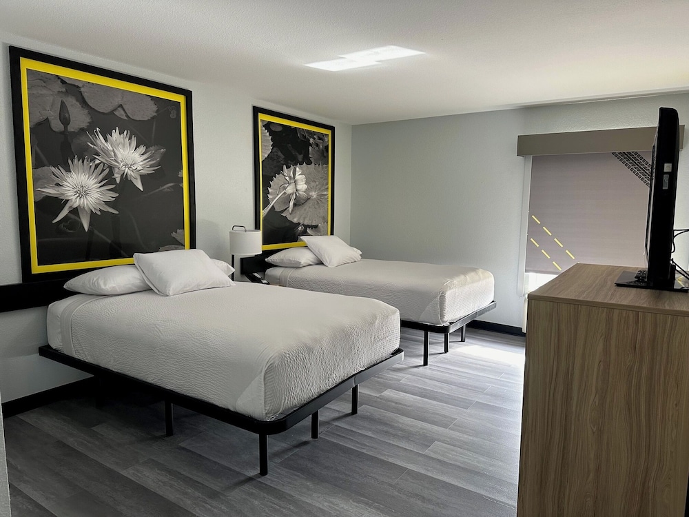 غرفة بسريرين مزدوجين لذوي الإعاقة، Super 8 by Wyndham Alexandria LA 2/3