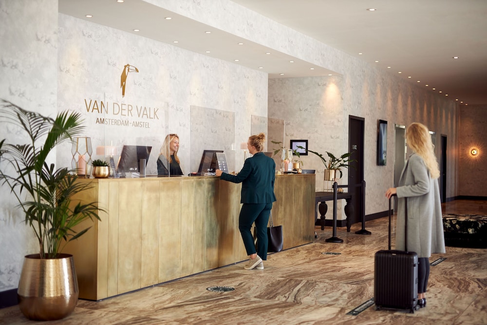 Lobby at Van der Valk Hotel Amsterdam-Amstel, AMSTERDAM
