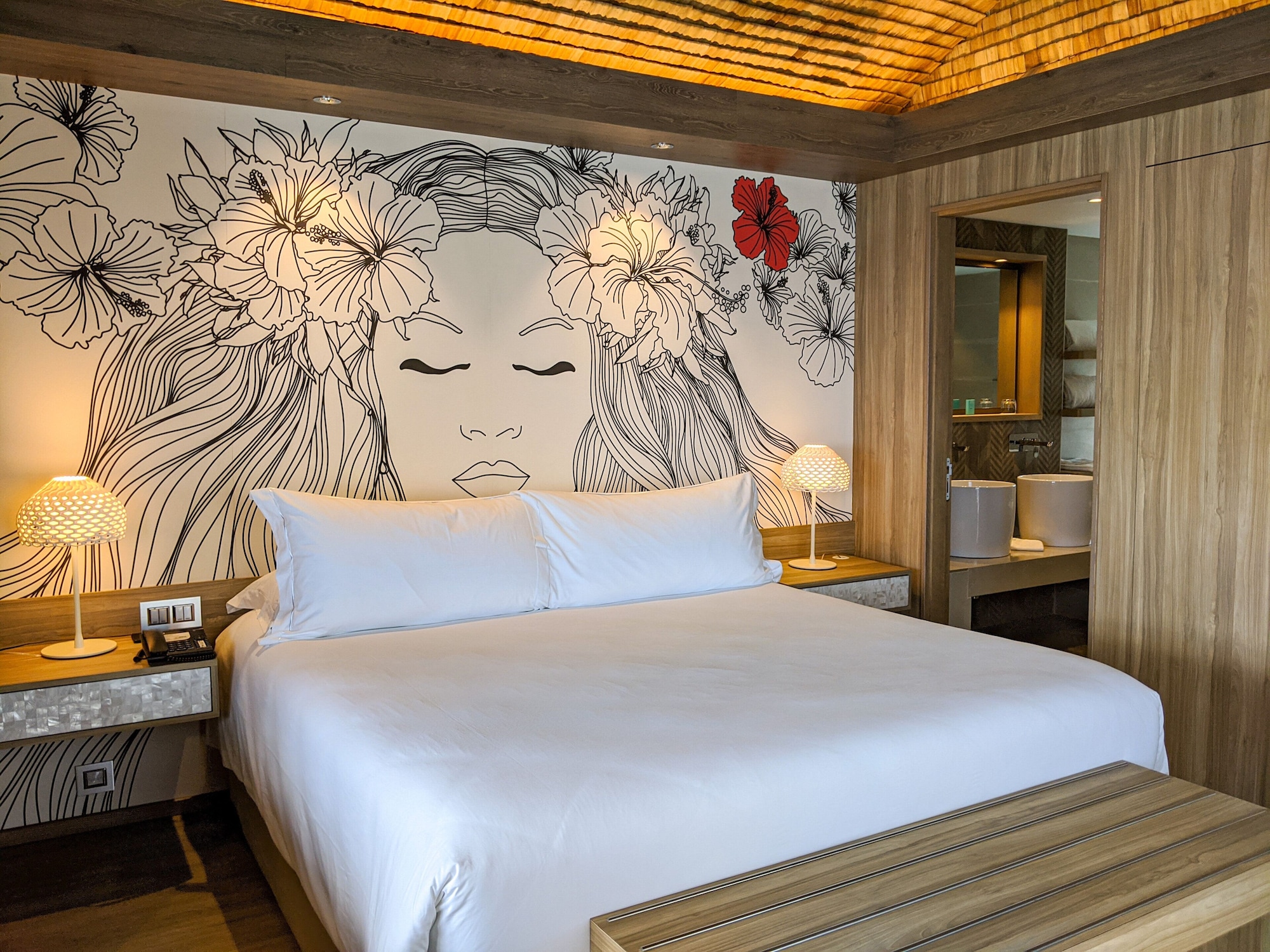 Overwater, Bungalow, King Bed, Ocean View