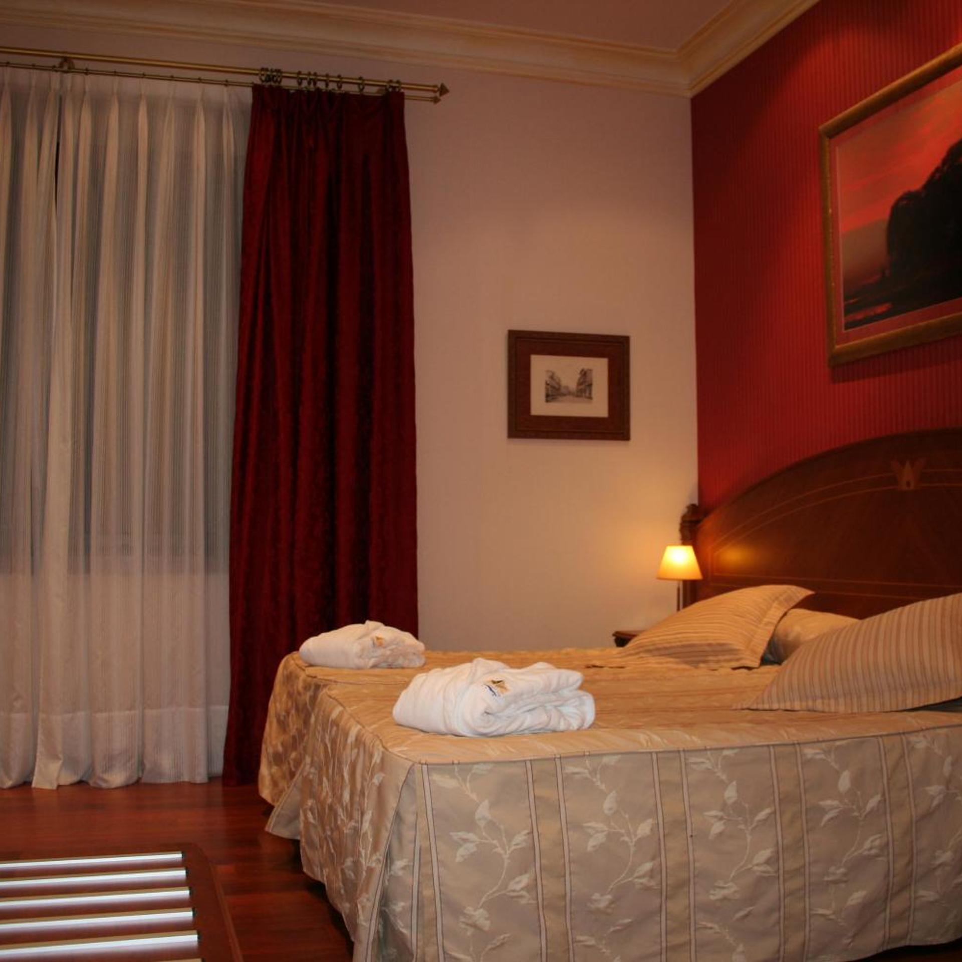غرفة بسريرين منفصلين لذوي الإعاقة، Hotel Palacio De La Magdalena 3/10