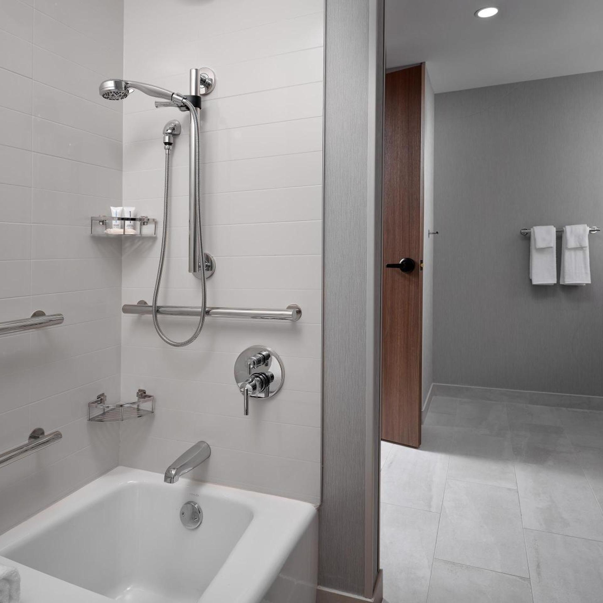 Suite, King Bed, Sofa, Bathtub, Accessible
