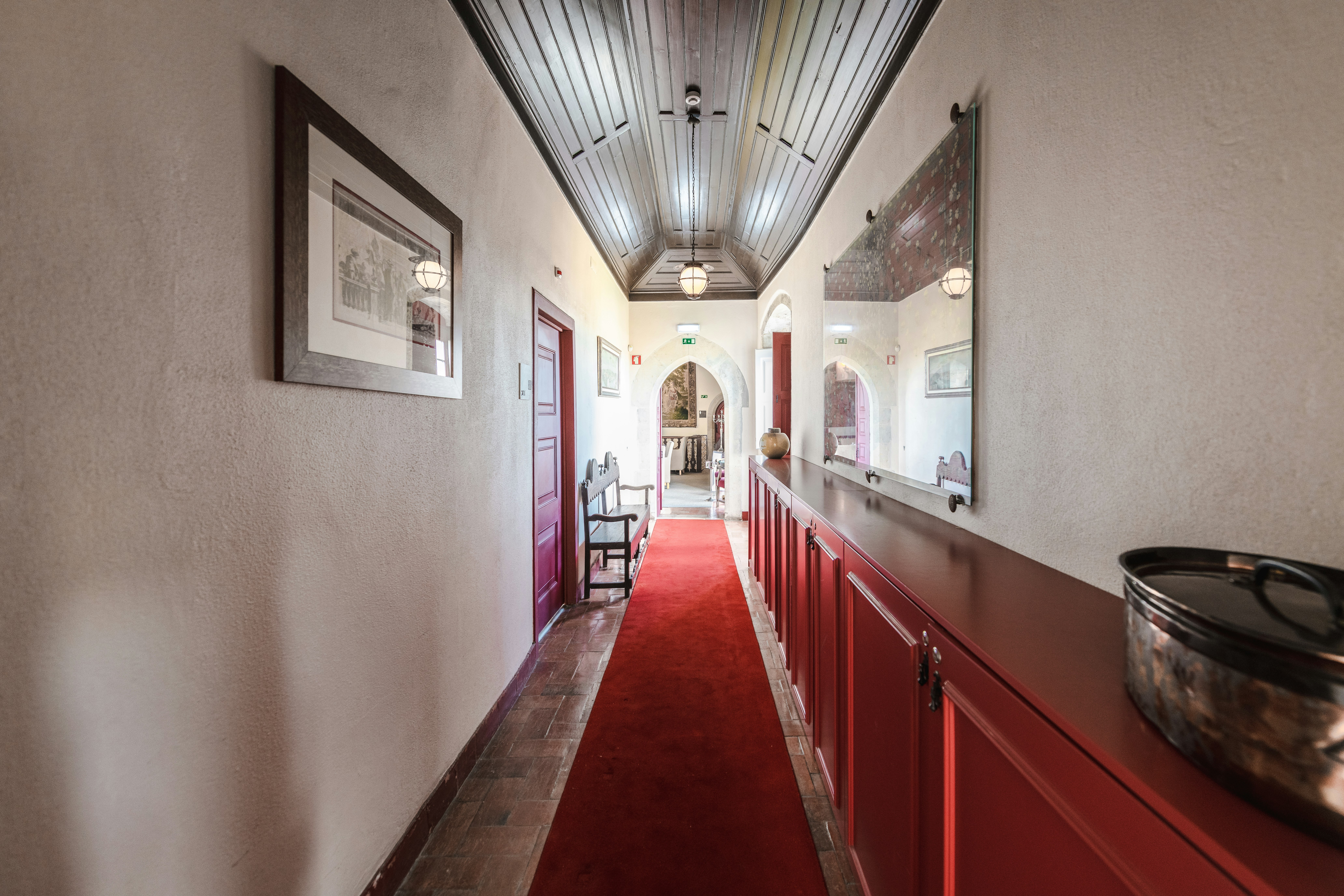 Lobby at Pousada Castelo de Obidos Historic Hotel, OBIDOS - PT