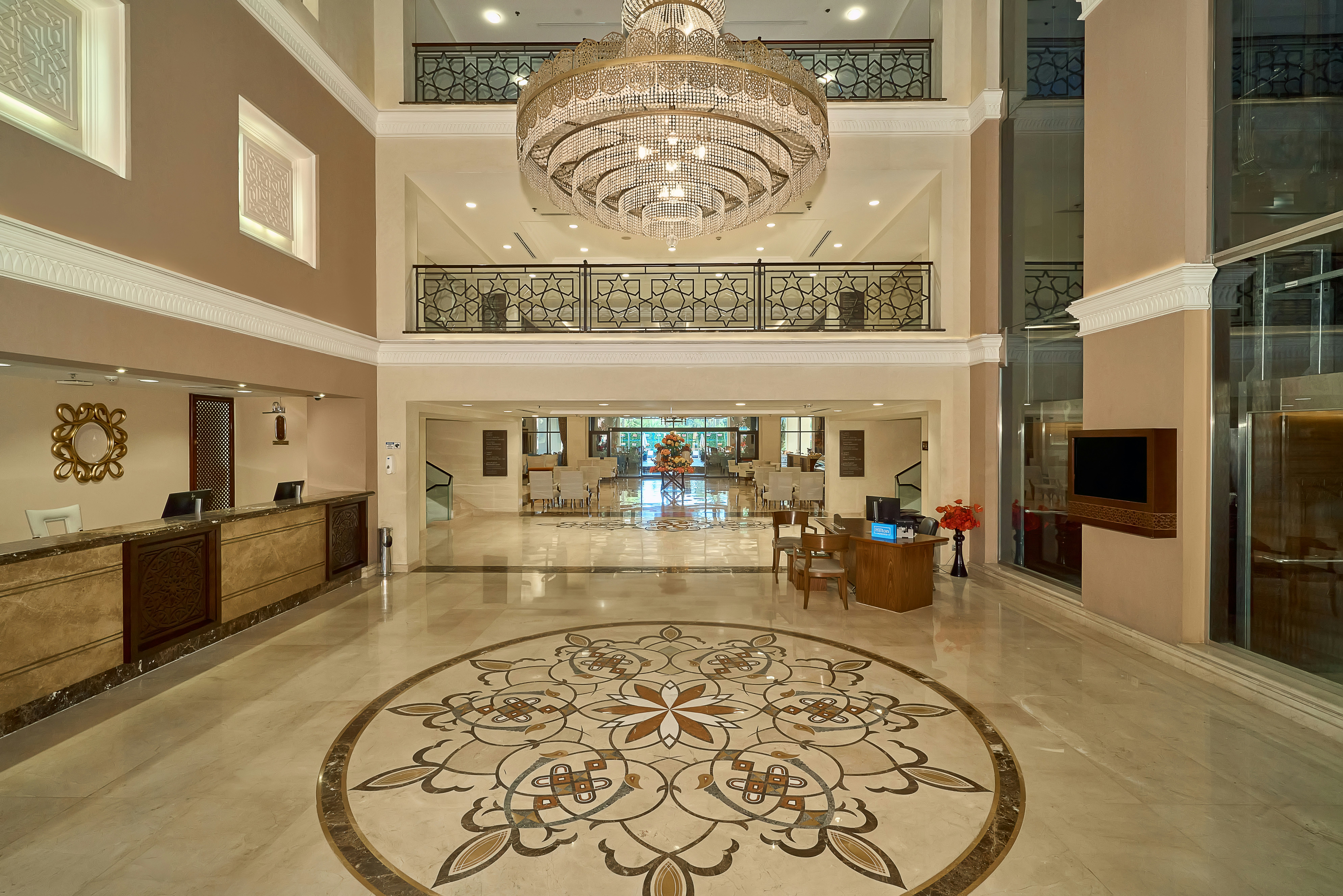Lobby at Hilton Alexandria Kings Ranch, Al-'Amriyah