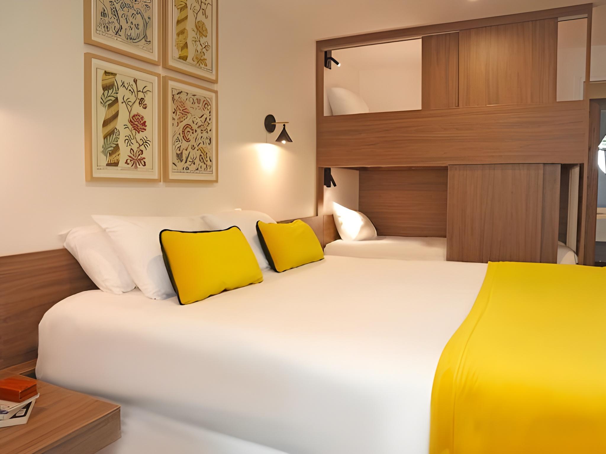 غرفة عائلية، TIMHOTEL LE LOUVRE 2/2