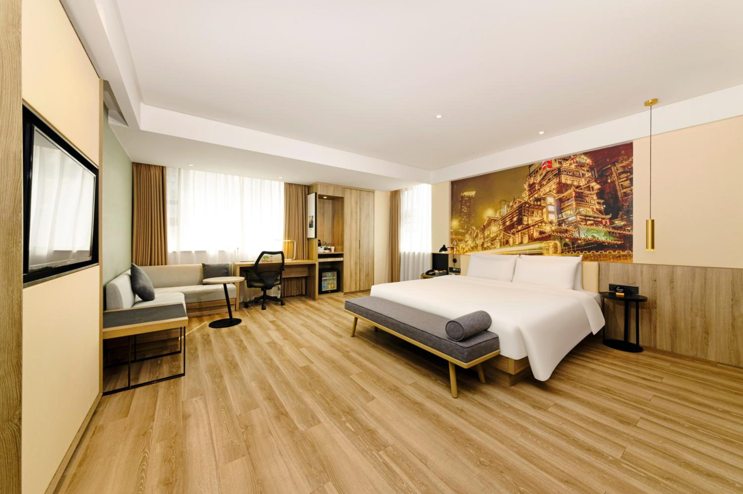 Jimu, Double Bed, with View