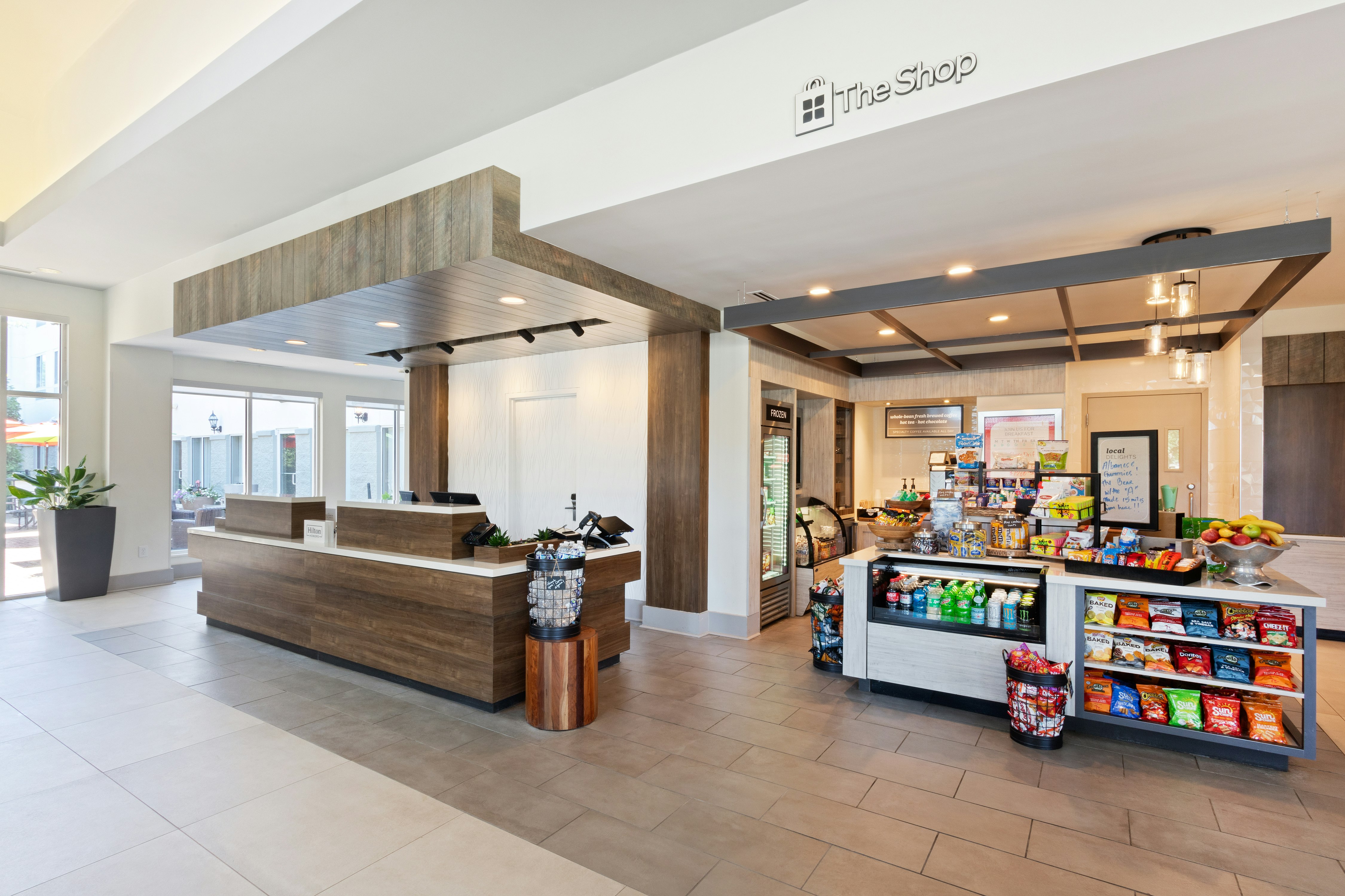 Lobby at Hilton Garden Inn Chesterton, CHESTERTON - IN