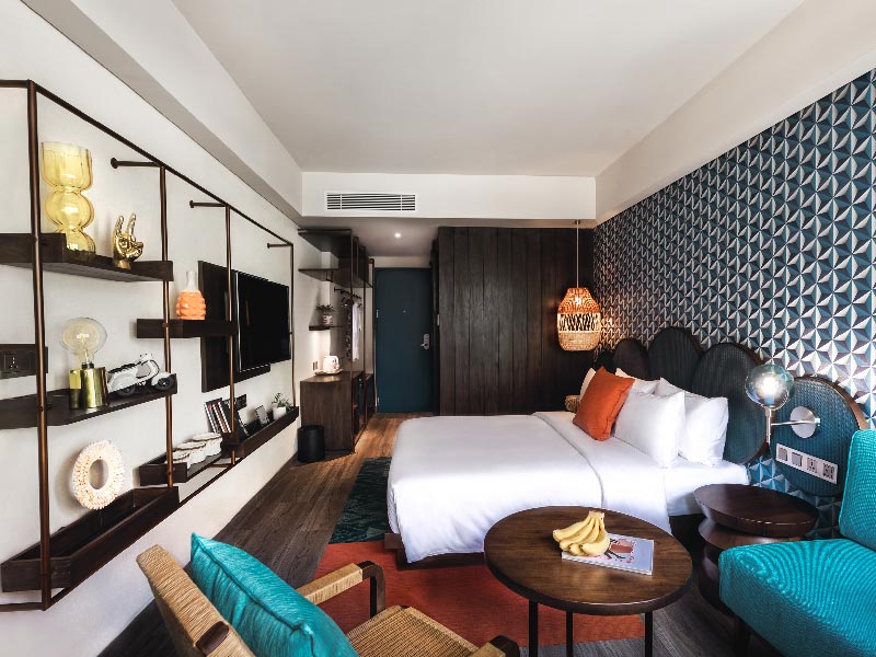 Garden, Queen Bed, Terrace