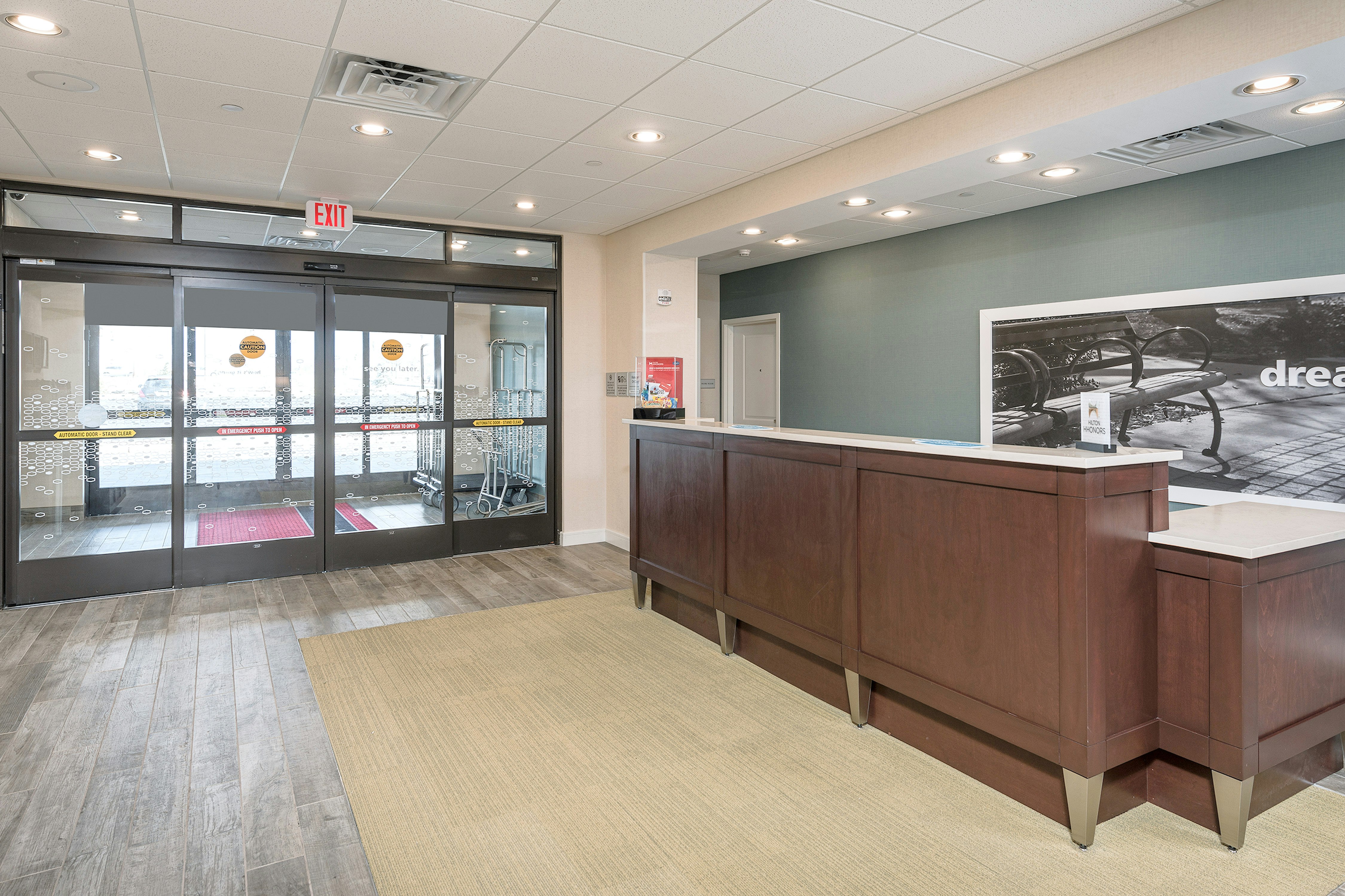Lobby at Hampton Inn Boston - Westborough, WESTBOROUGH - MA