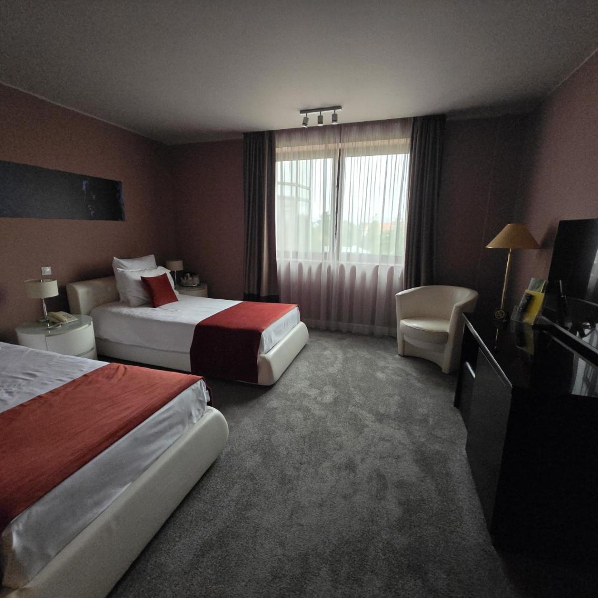 غرفة بسريرين منفصلين، Dumbrava Hotel 3/10
