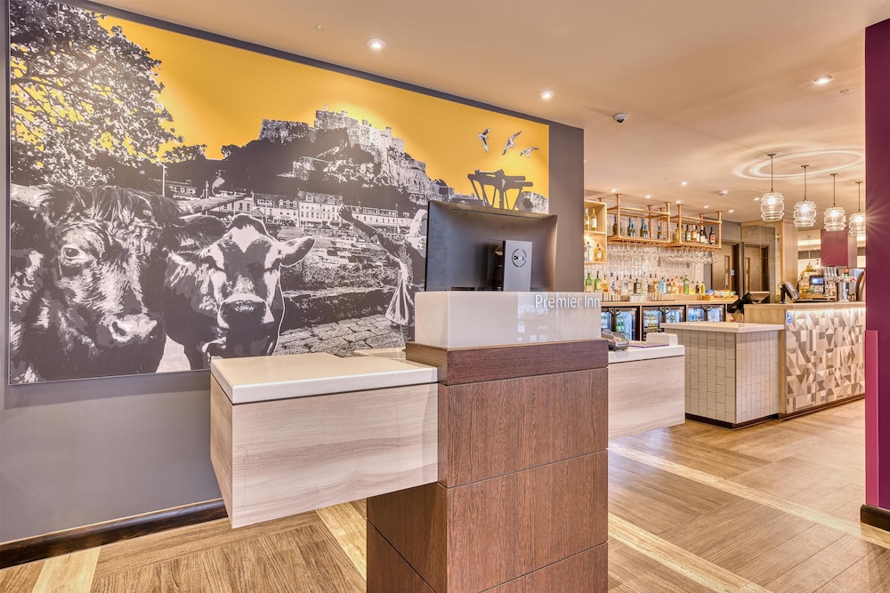 Lobby at Premier Inn Jersey St Helier (Bath Street), ST HELIER JERSEY - UK
