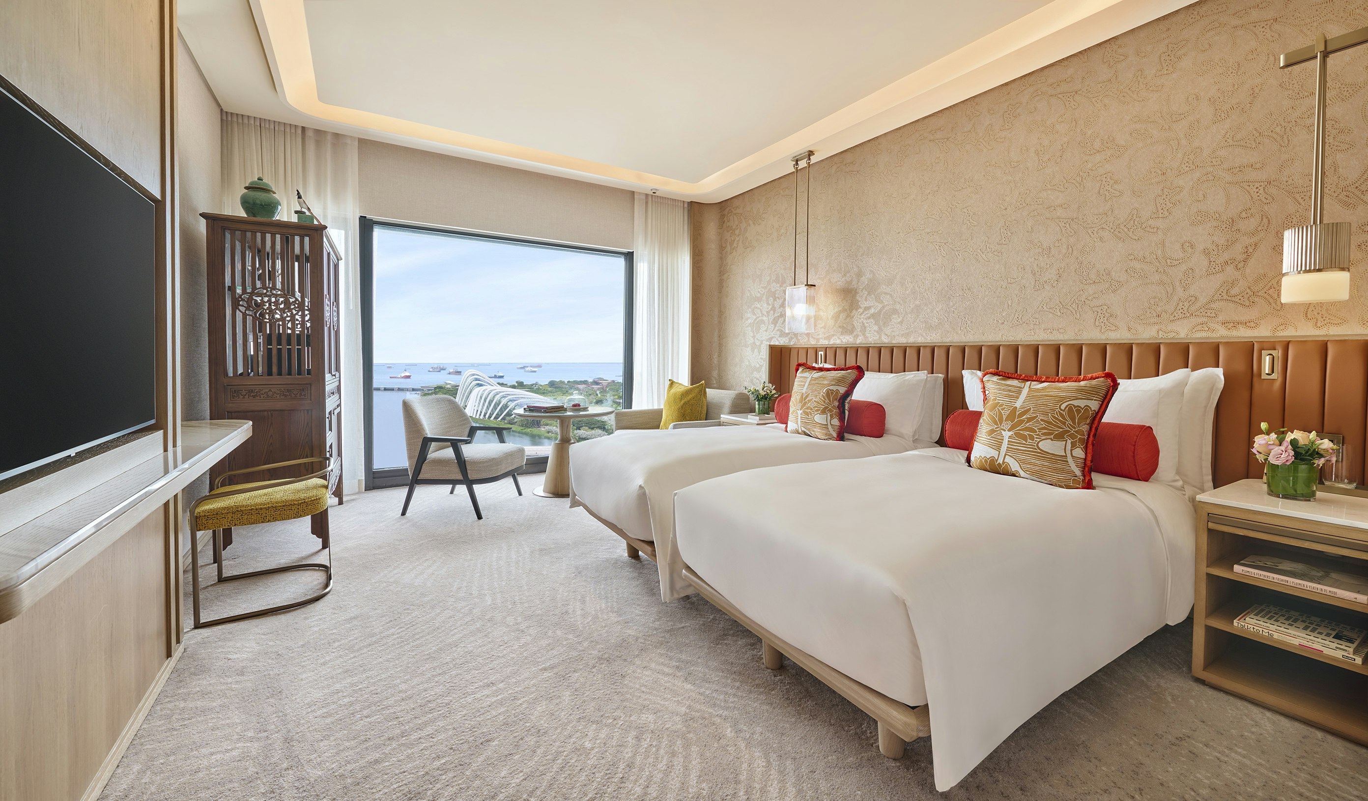 ROOM, TWIN BEDS, SEA VIEW