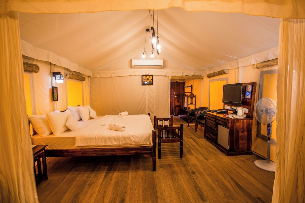 Forest, Tent, King Bed