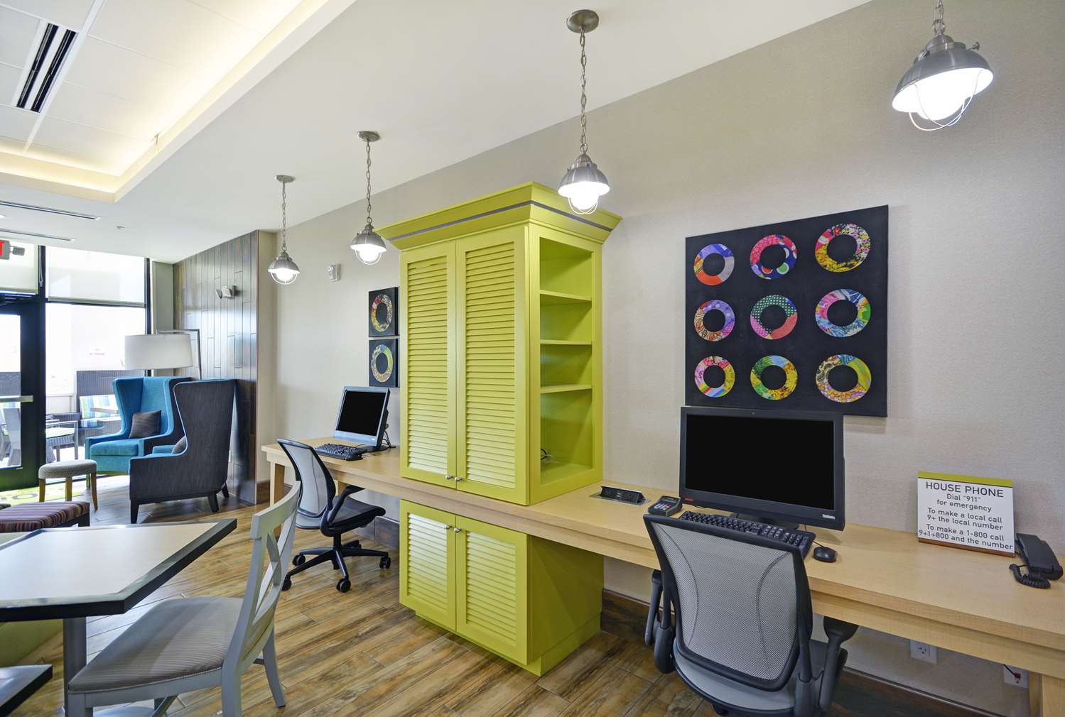 work area