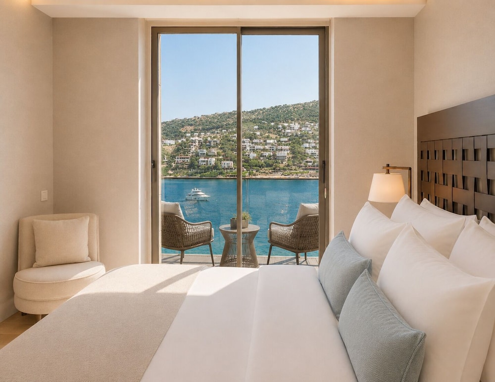 جناح بريميوم بسريرين كوين بإطلالة على البحر، Mare Deluxe Residences and Villas 2/5