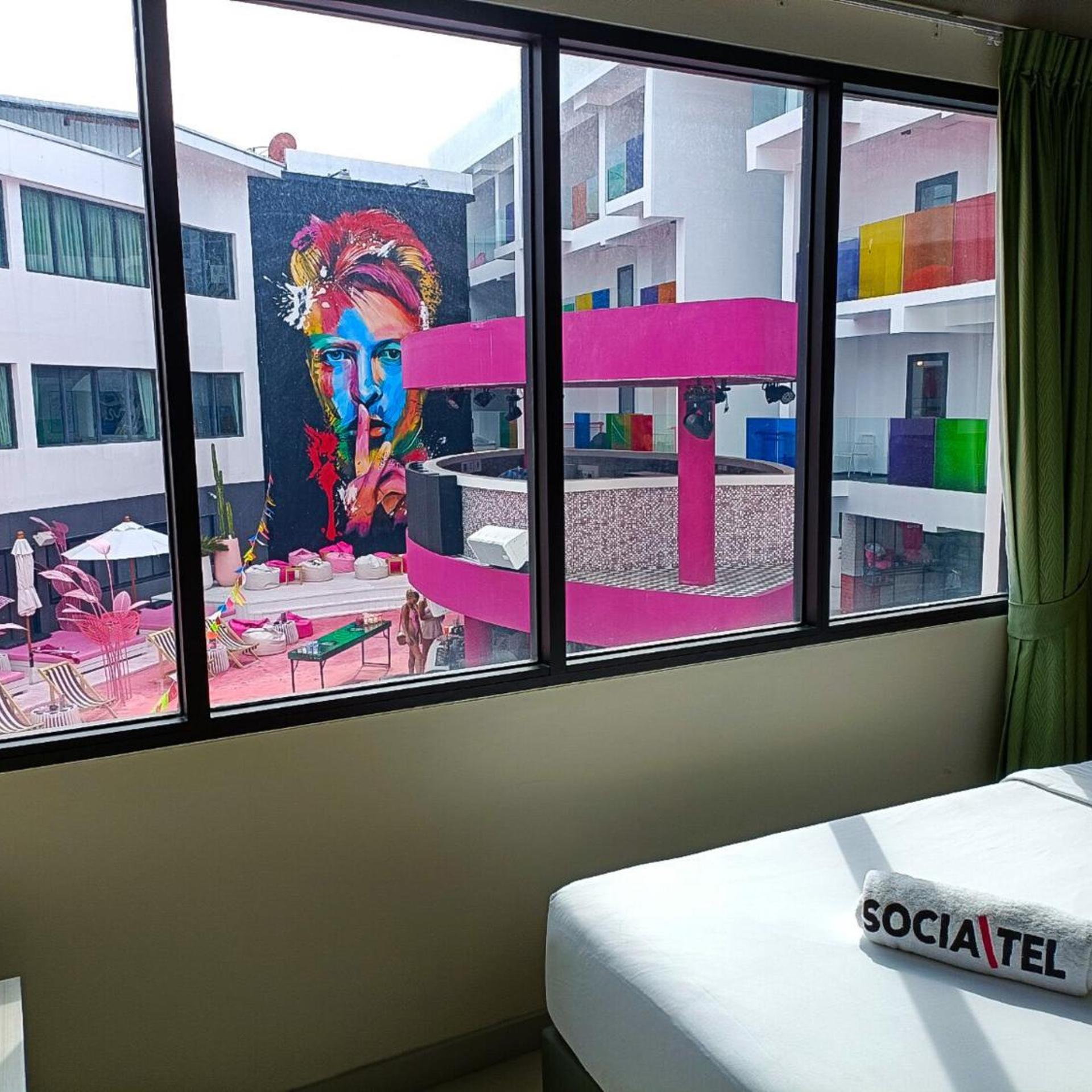 غرفة سوبيريور بإطلالة على المسبح، Socialtel Koh Samui Chaweng (Adult Only) 6/8