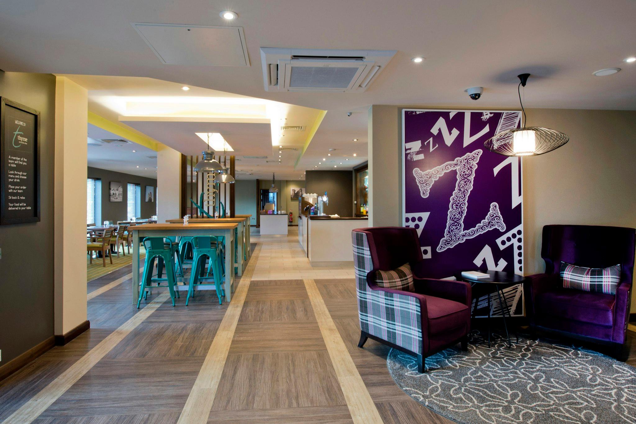 Lobby at Premier Inn Ulverston Hotel, ULVERSTON
