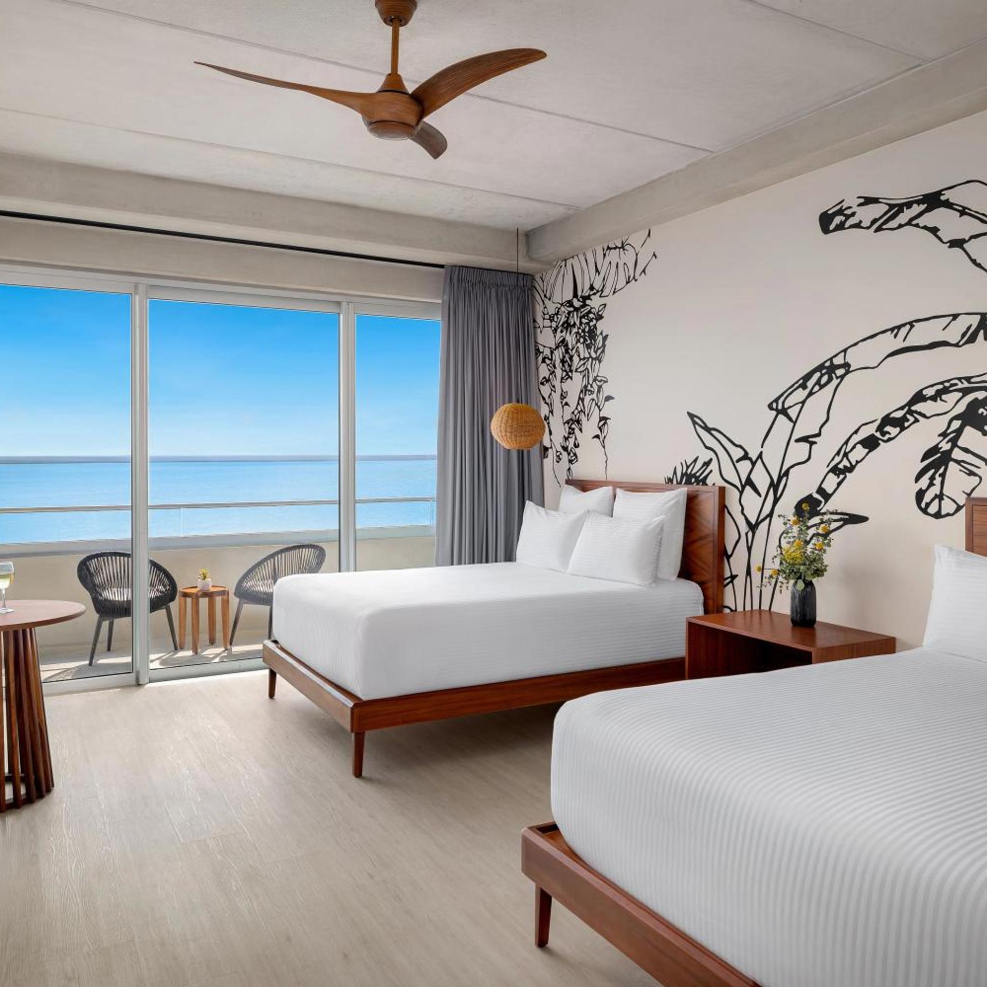 Junior Suite, Deluxe, 2 Double Beds, Bay View