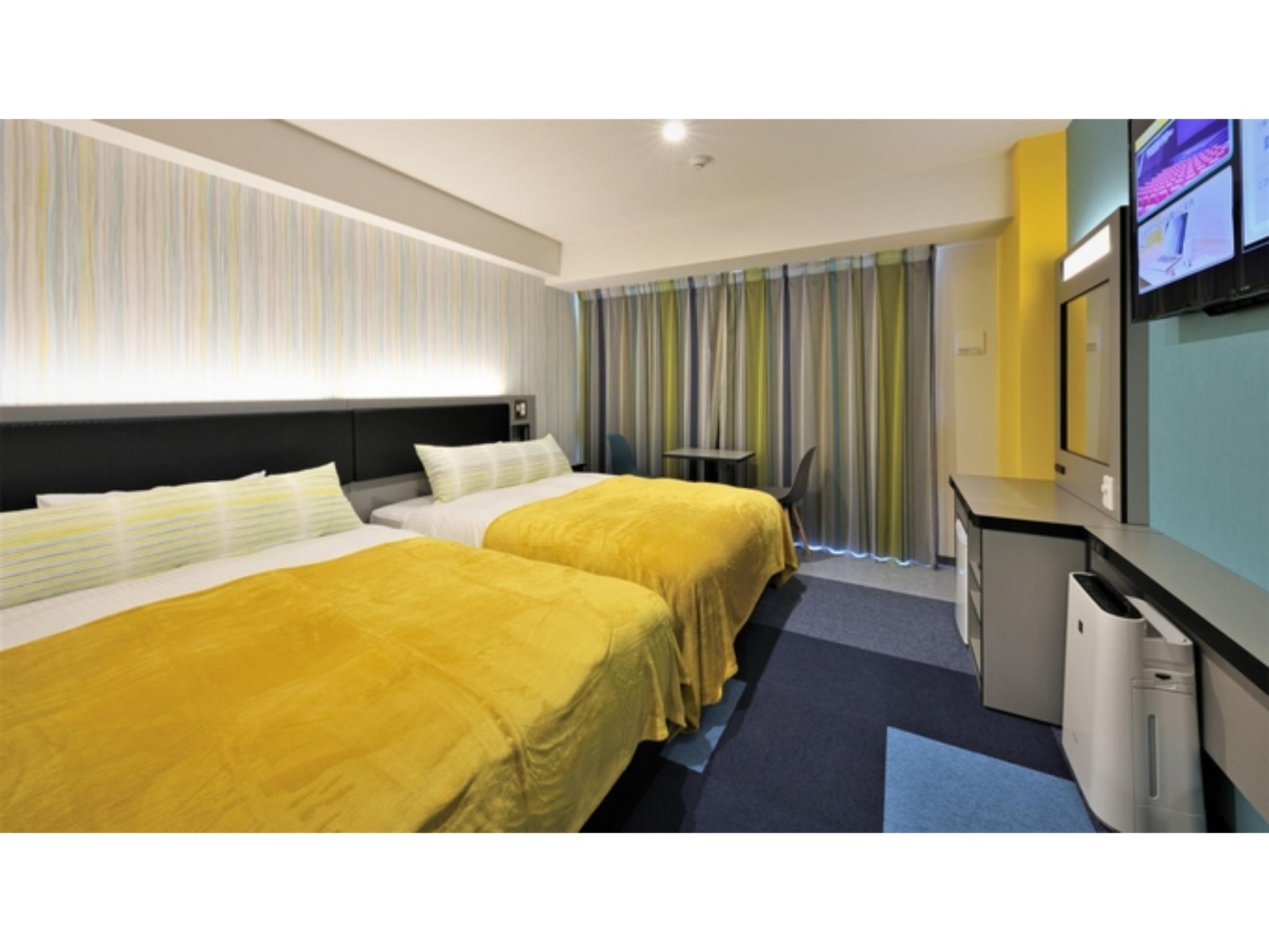 Semi Room, 2 Semi Double Beds, Smoking