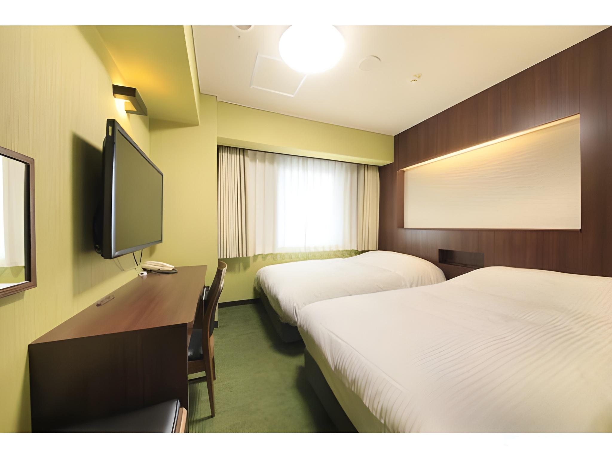 Compact, Twin Beds