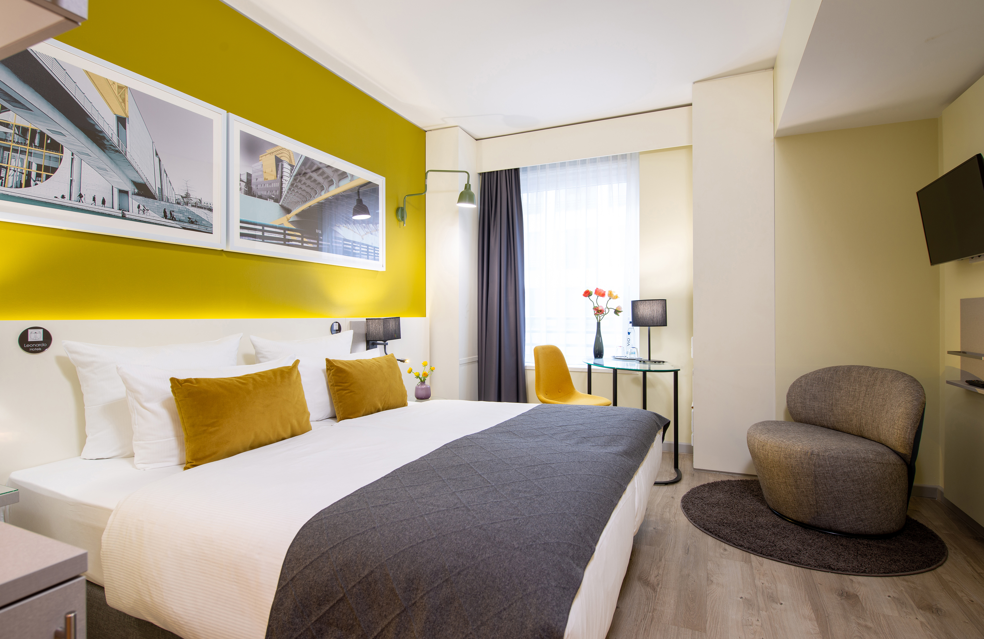 غرفة سوبيريور مفردة بسرير مزدوج، LEONARDO HOTEL BERLIN MITTE 4/5