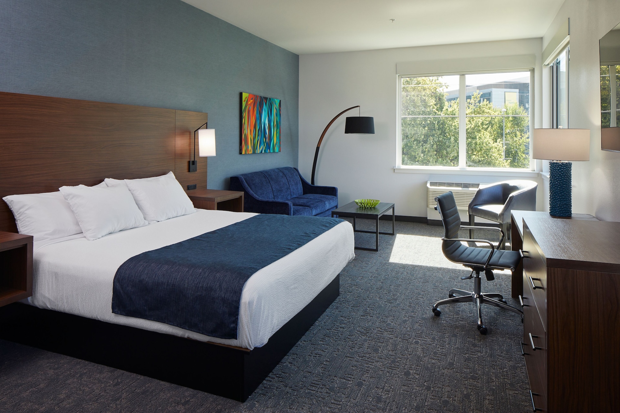 HAYWARD, DELUXE, KING BED, SOFA