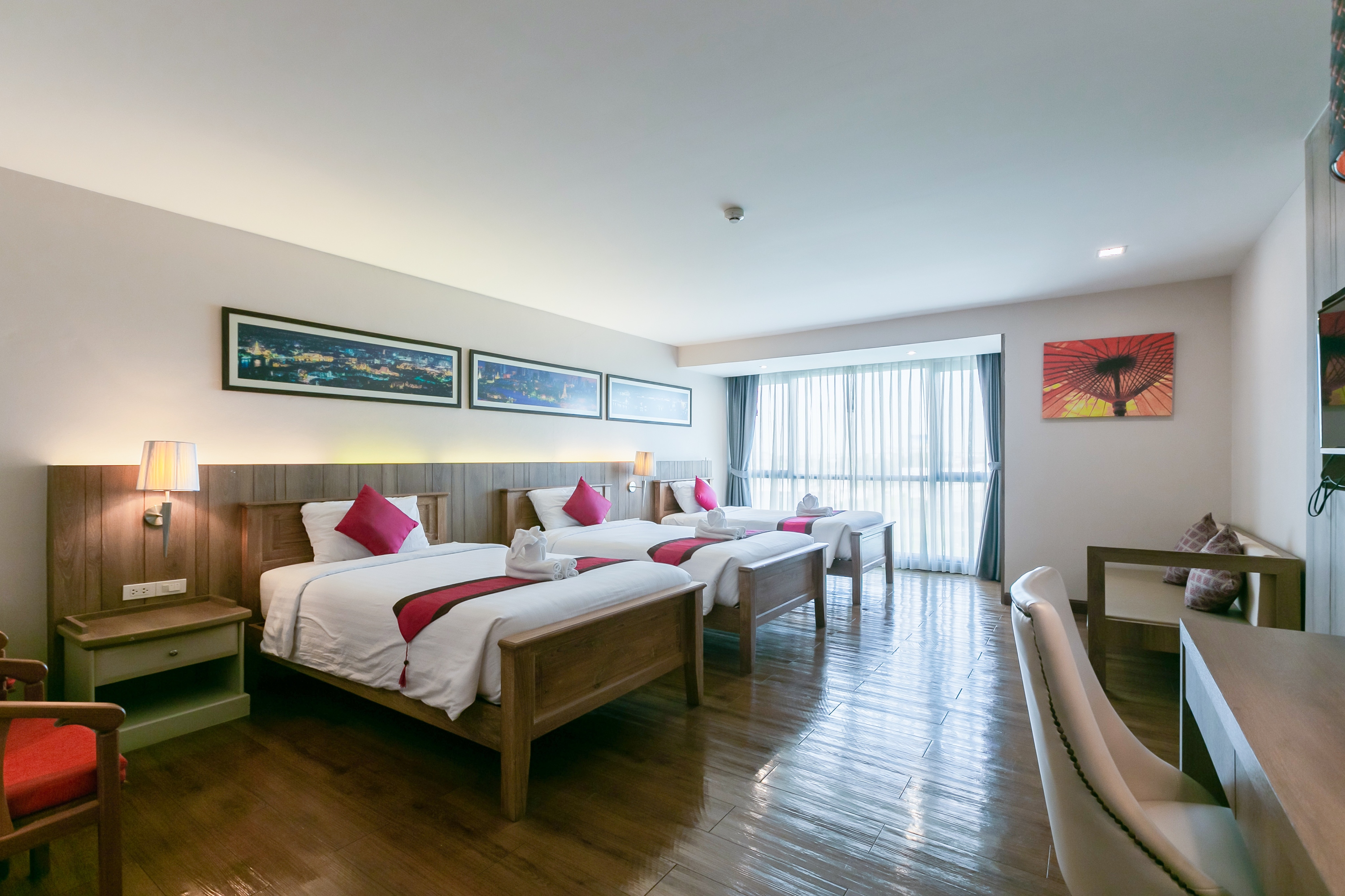 غرفة ثلاثية، Grand Ratchapruek Hotel 5/9