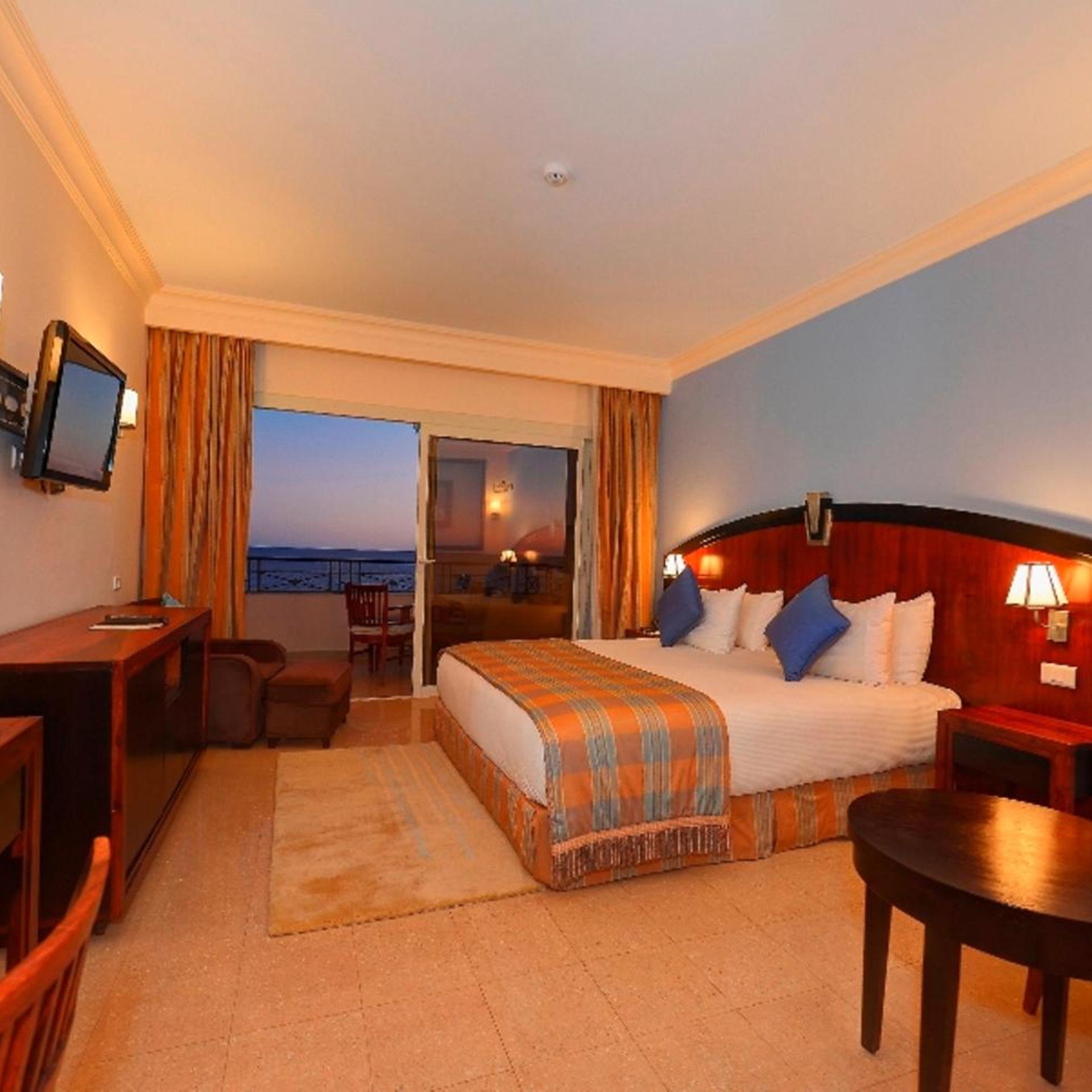 Deluxe, Double Bed, Sea View