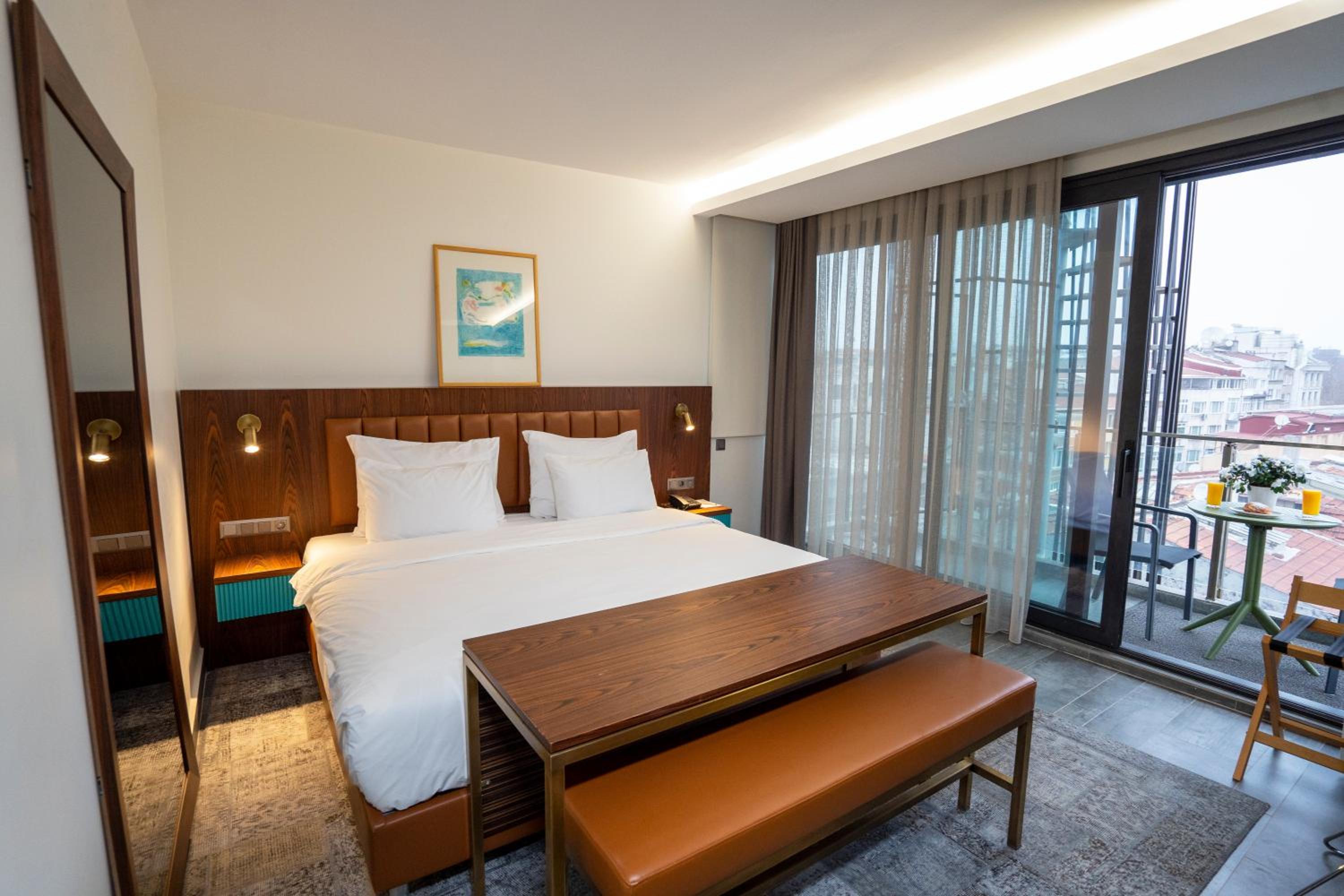 غرفة سوبيريور بسرير مزدوج بإطلالة على البحر