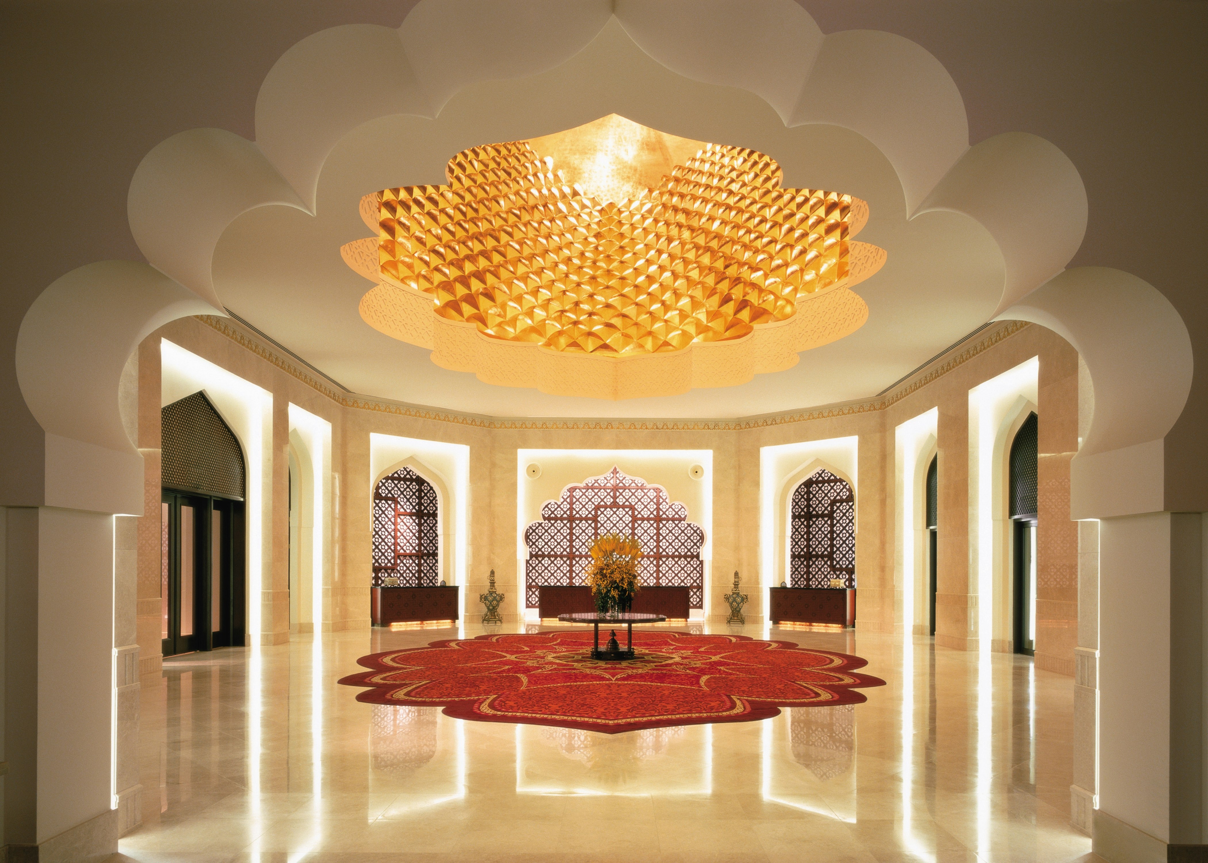 Lobby at Hilton Muscat Al Bandar, MUSCAT