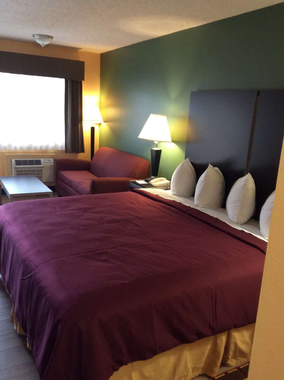 1 King Bed - Non-Smoking, Micfridge, Sofa-Bed