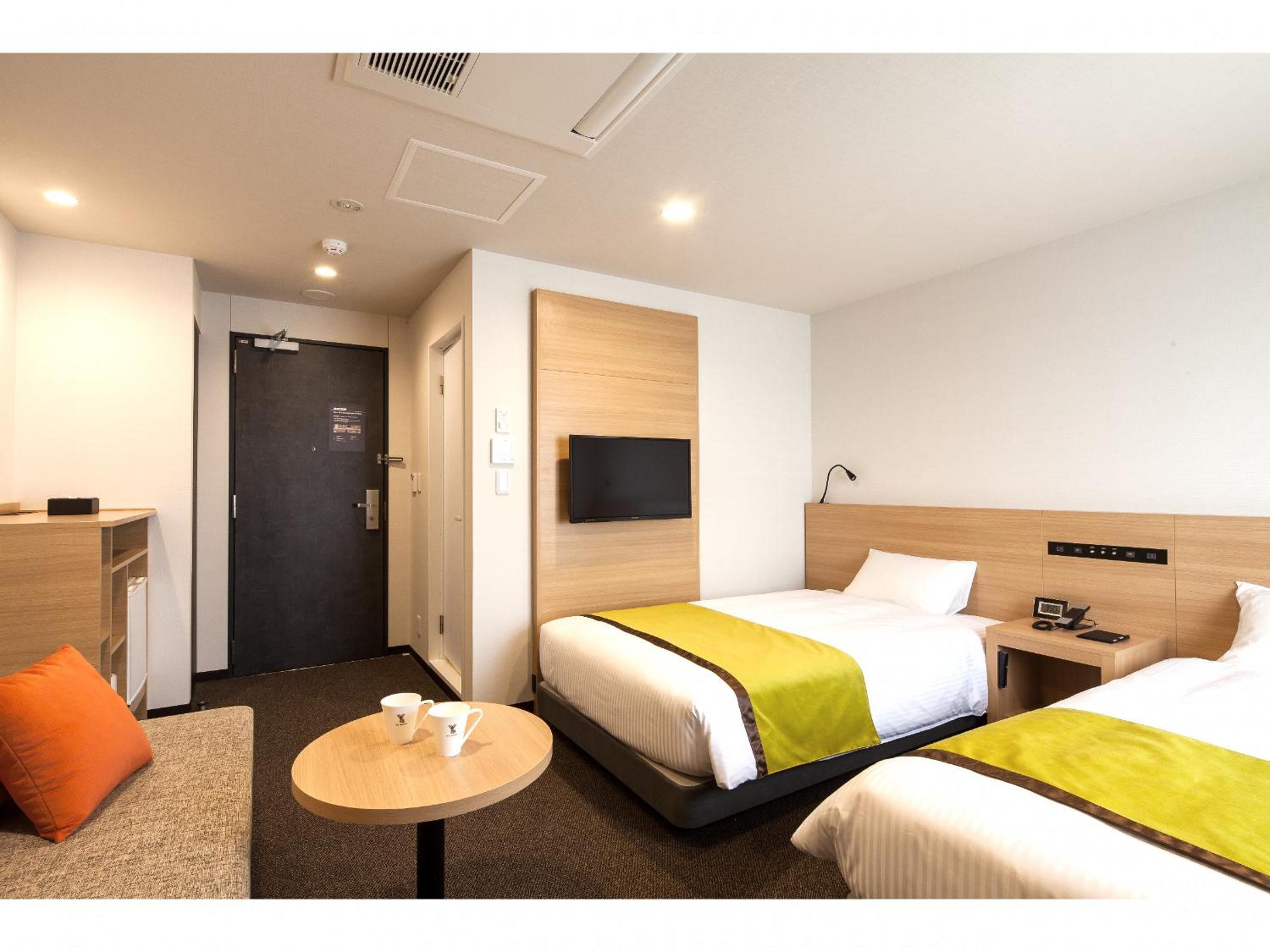 Room, Twin Beds, Ys Hotel Asahikawa Ekimae 2/6