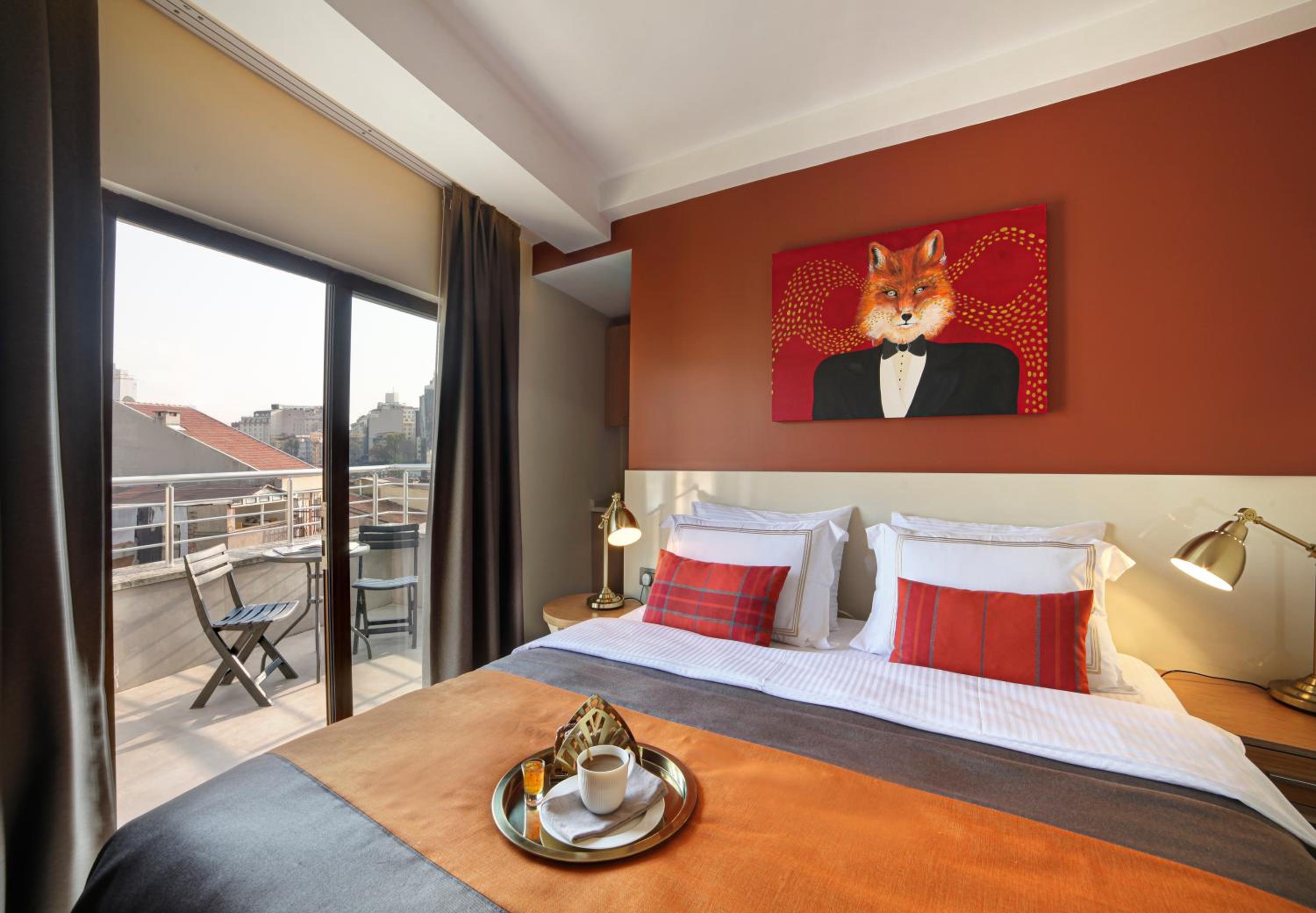 Deluxe, 1 Queen and 1 Single Bed, Terrace